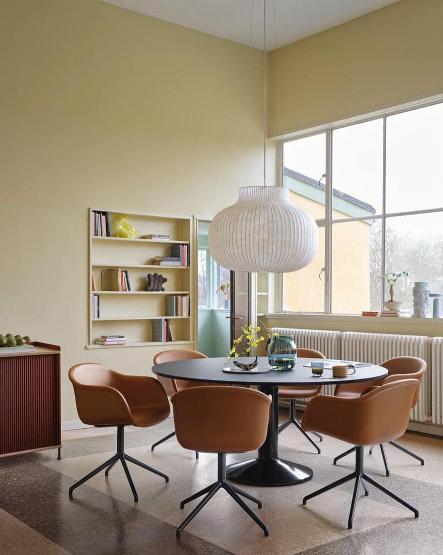 Pendant Light Silk Bell Shade Pleated Curved Modern Minimalist - Neutralighting