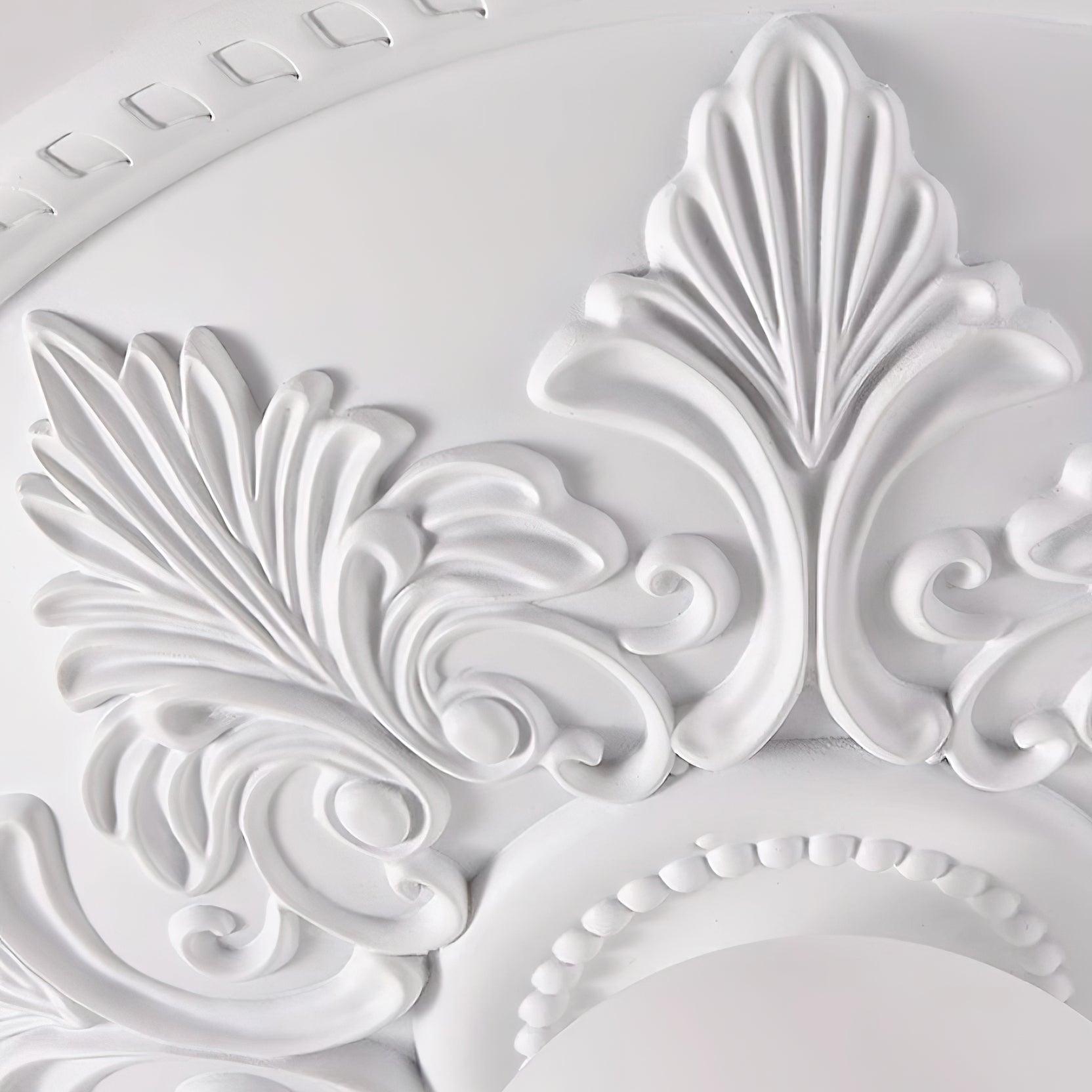 Ceiling Light Resin Canopy Glass Globe Classic Ornate - Neutralighting