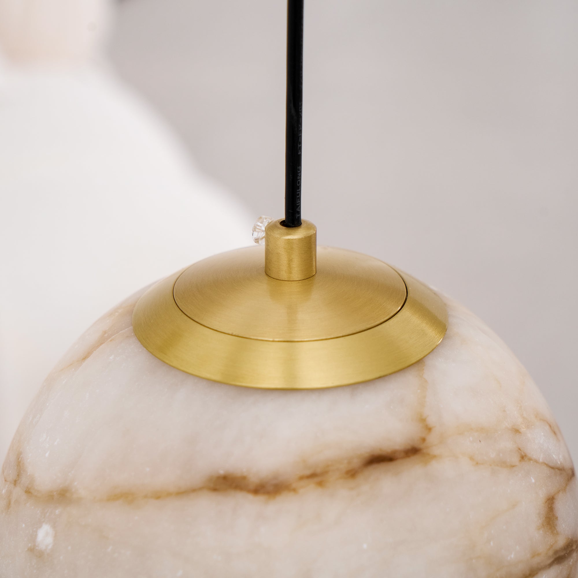 Sultana Chandelier Alabaster Cluster Orb Cascade - Neutralighting