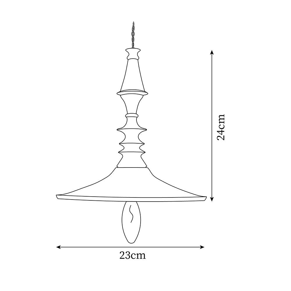 Pendant Lamp Wood Walnut Shade Modern Minimalist Cozy Warm - Neutralighting