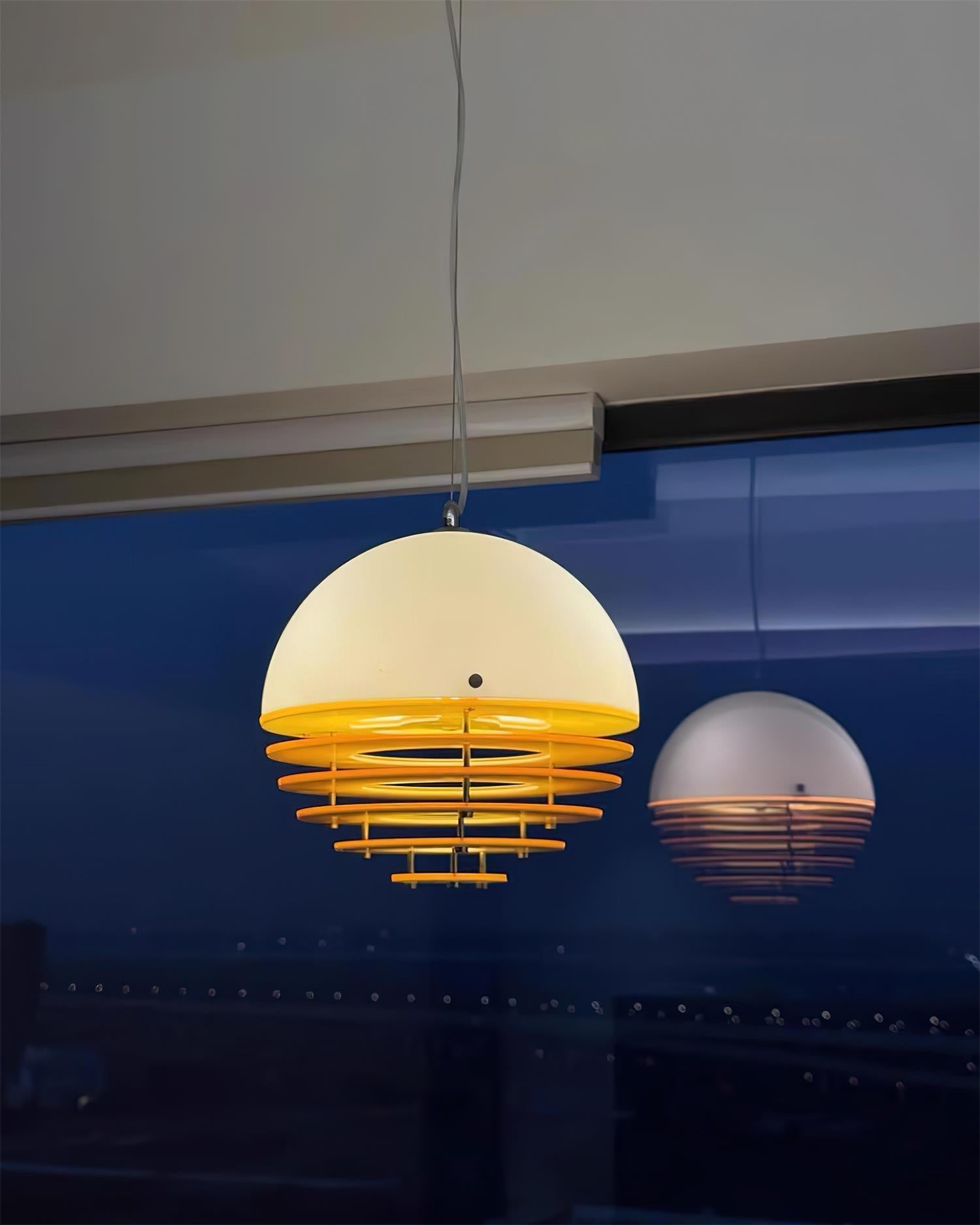 Pendant Lamp Modern Layered Acrylic Shade Soft Glow Dining Room - Neutralighting