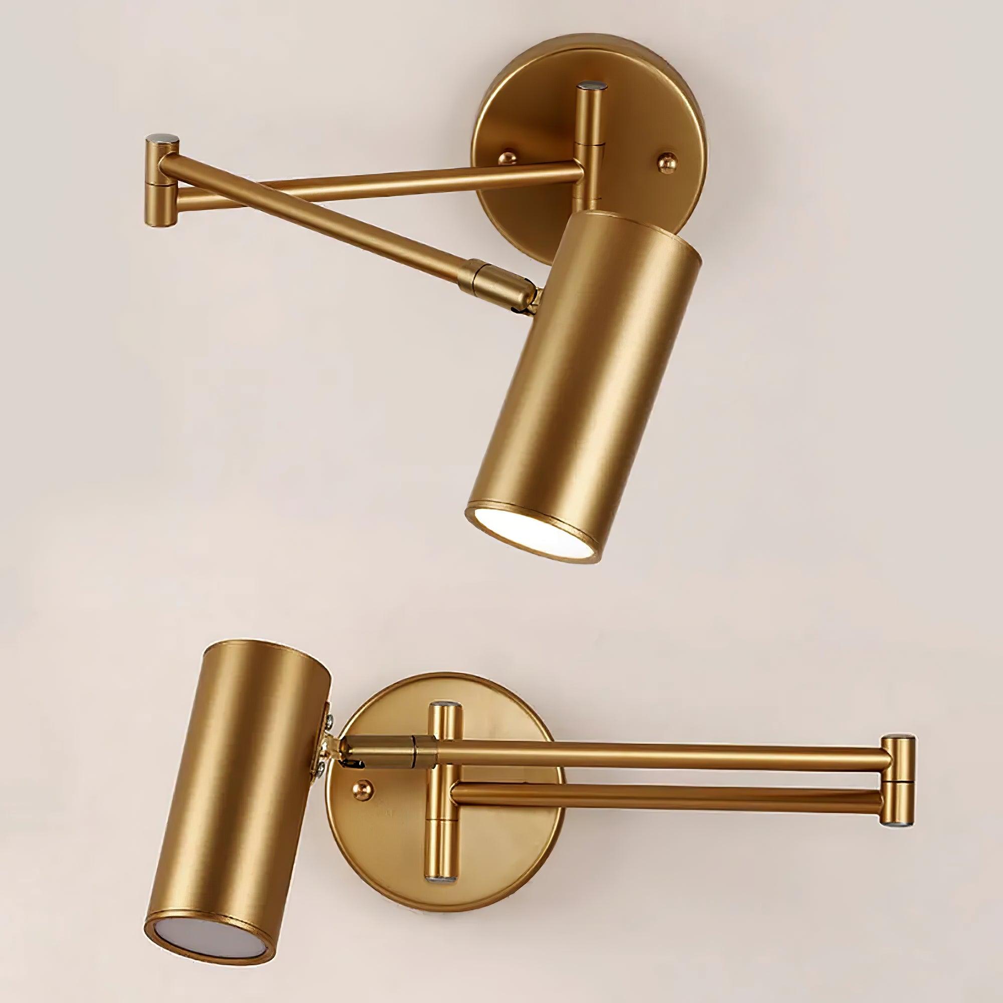 Axel Adjustable Swing Arm Wall Lamp - Neutralighting