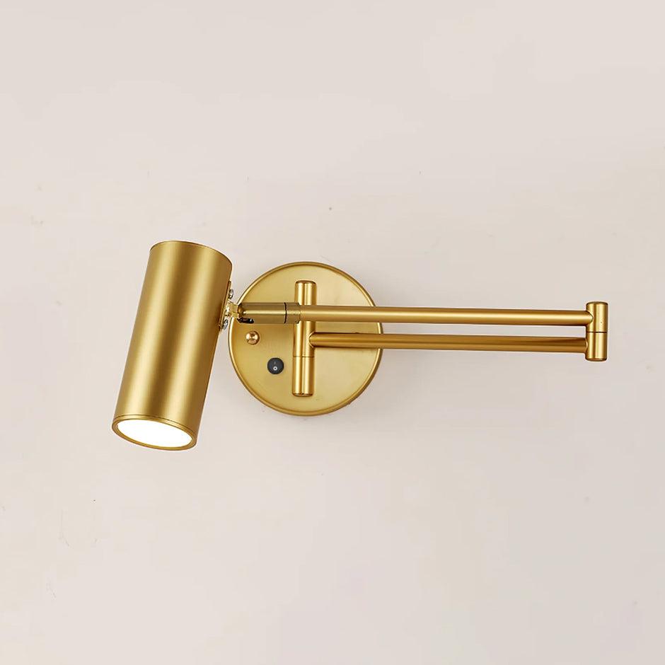 Axel Adjustable Swing Arm Wall Lamp - Neutralighting