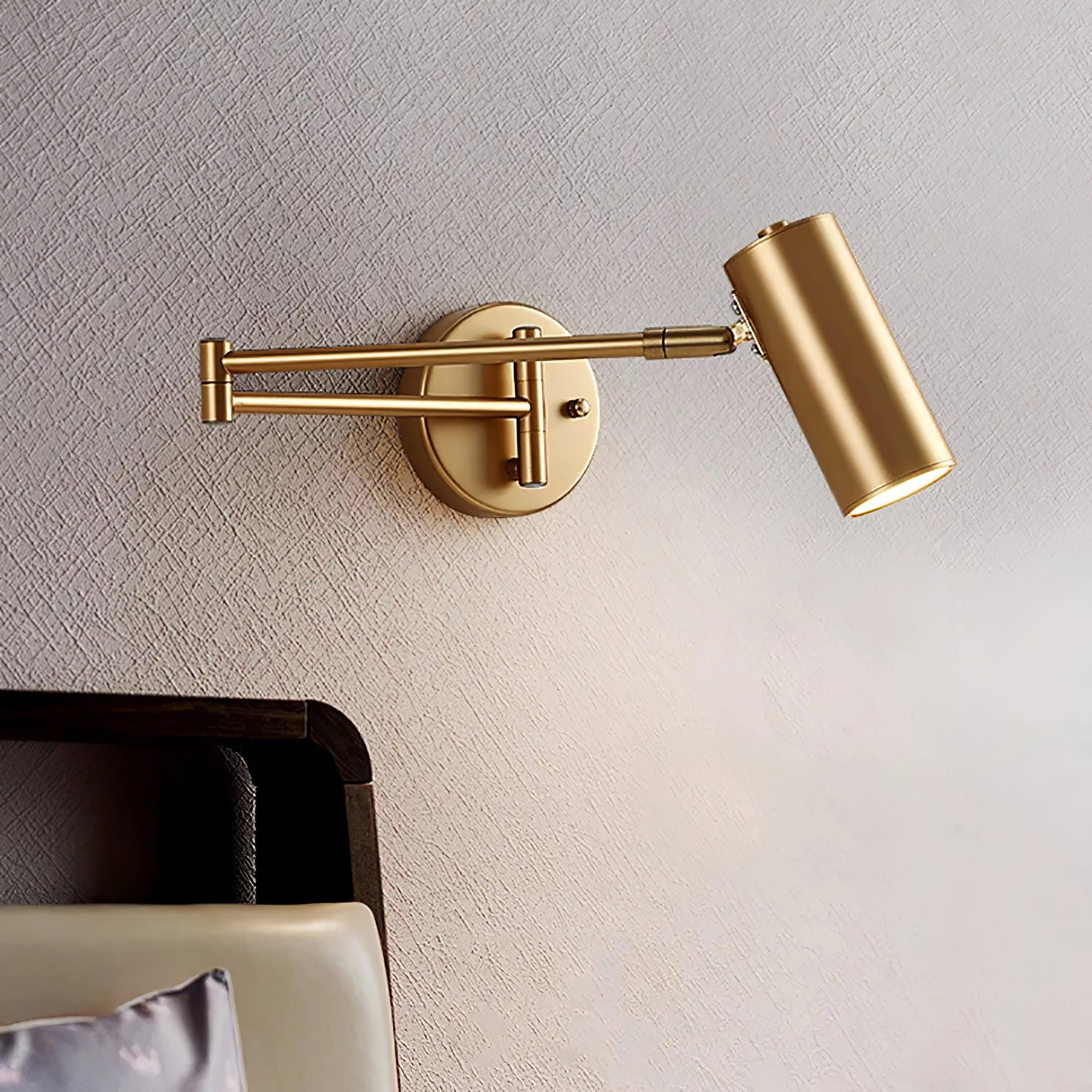 Axel Adjustable Swing Arm Wall Lamp - Neutralighting