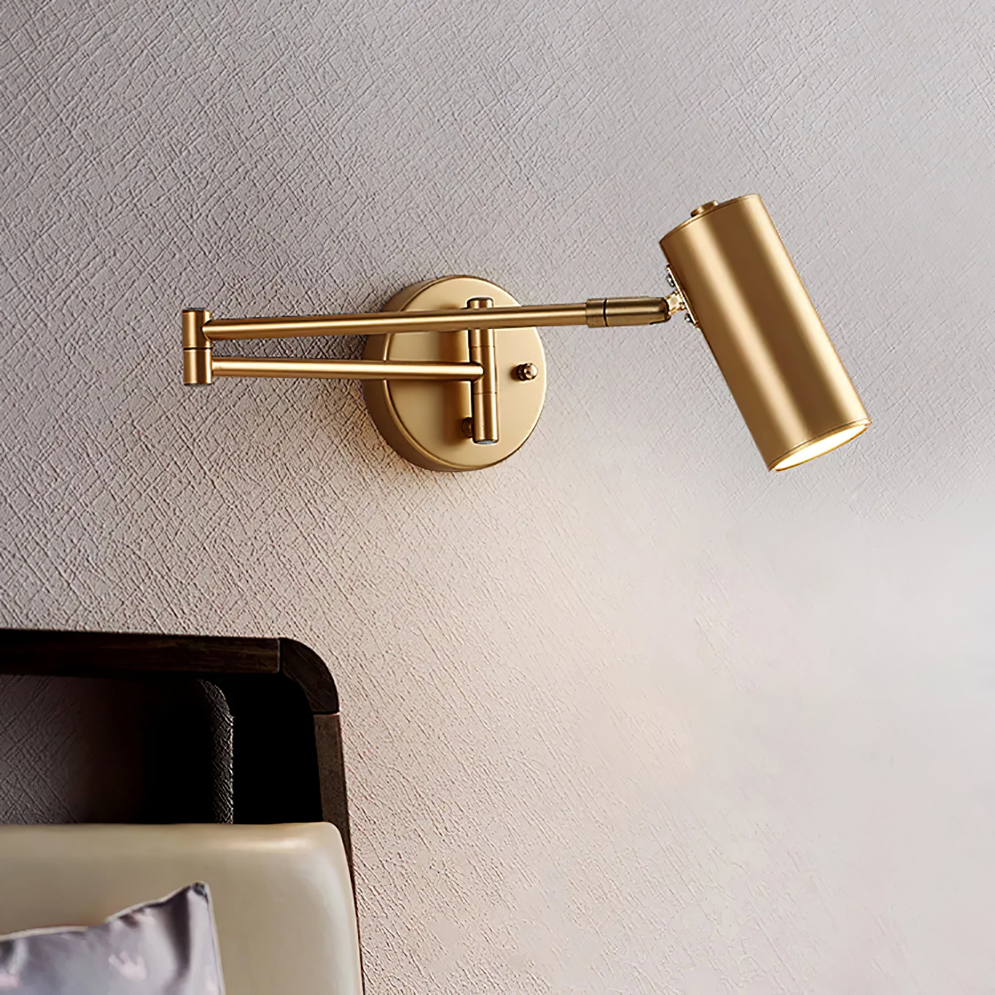 Axel Adjustable Swing Arm Wall Lamp - Neutralighting