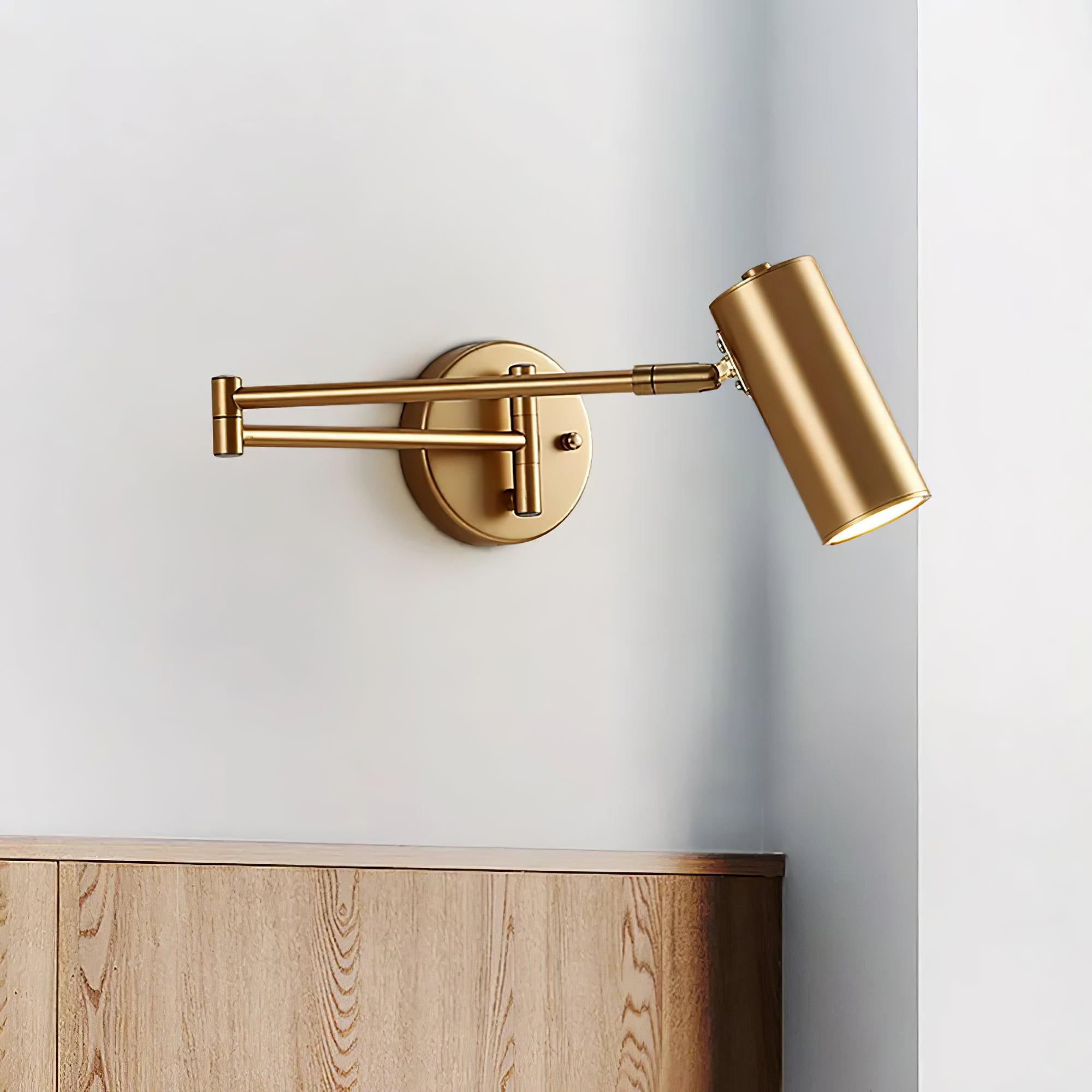 Axel Adjustable Swing Arm Wall Lamp - Neutralighting