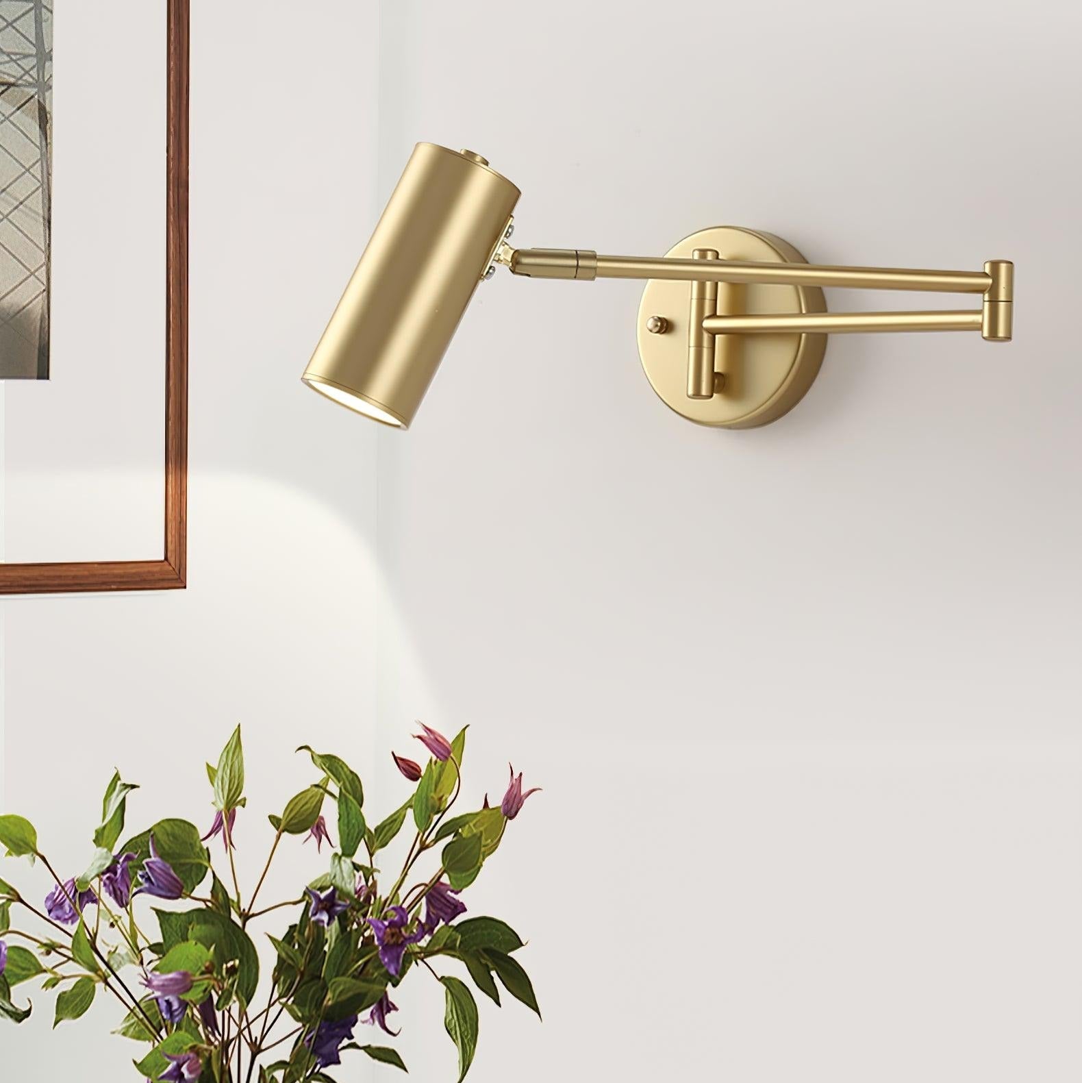 Axel Adjustable Swing Arm Wall Lamp - Neutralighting