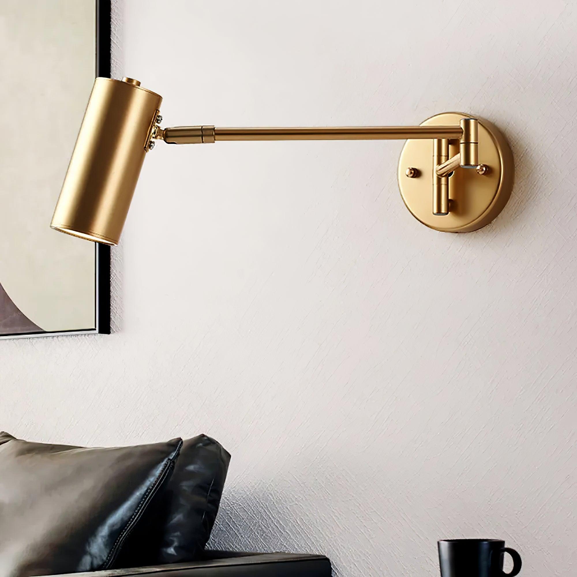Axel Adjustable Swing Arm Wall Lamp - Neutralighting
