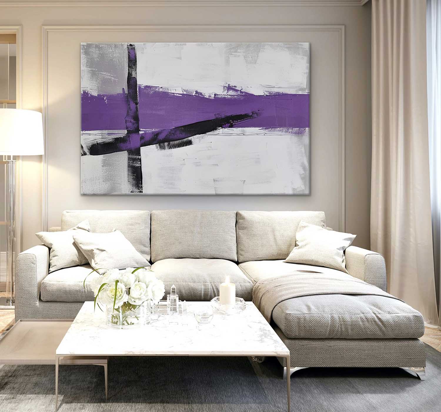 Wall Art Square Abstract Geometric