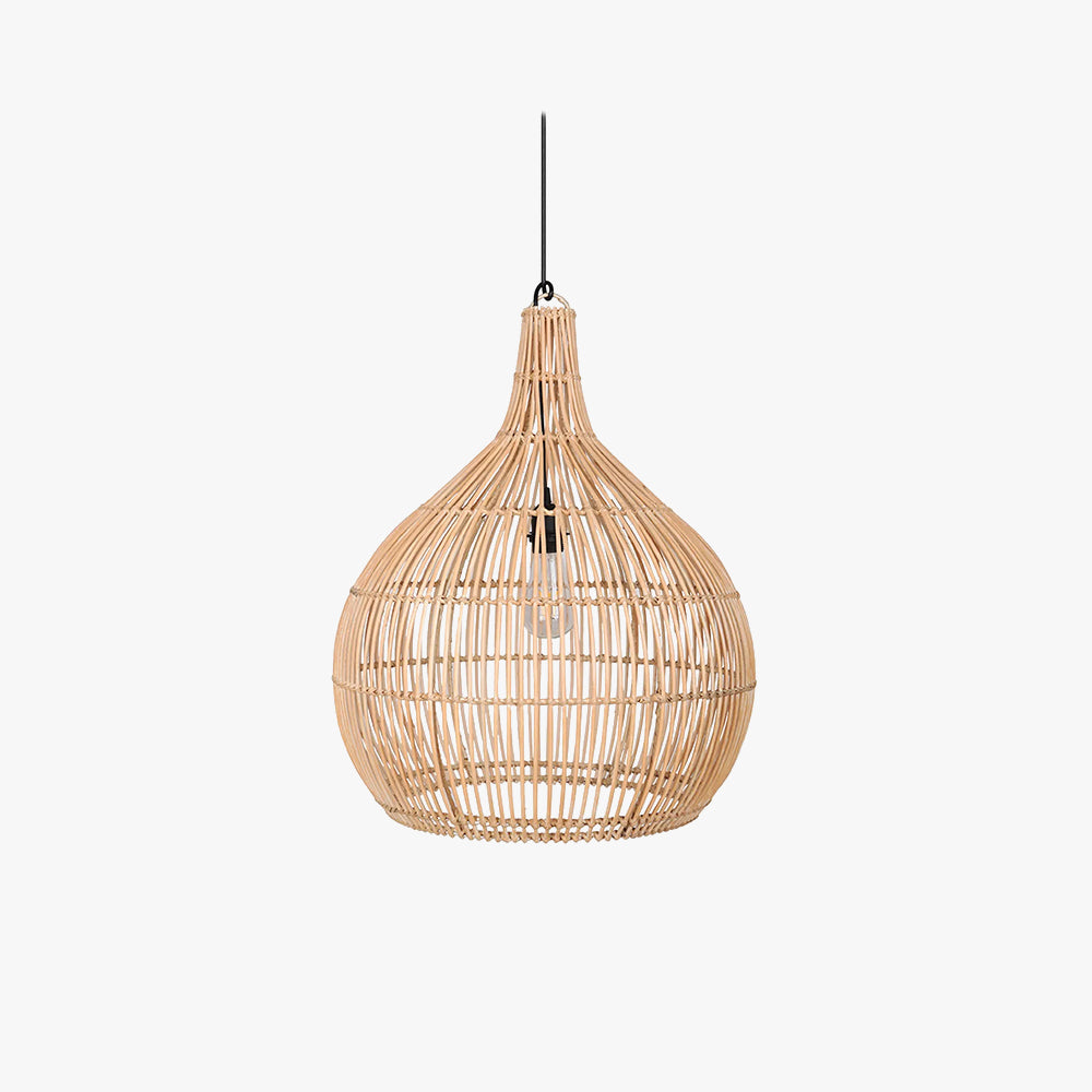 Muto Japanese Creative Pendant Light Rattan Dining Room/Bedroom - Neutralighting