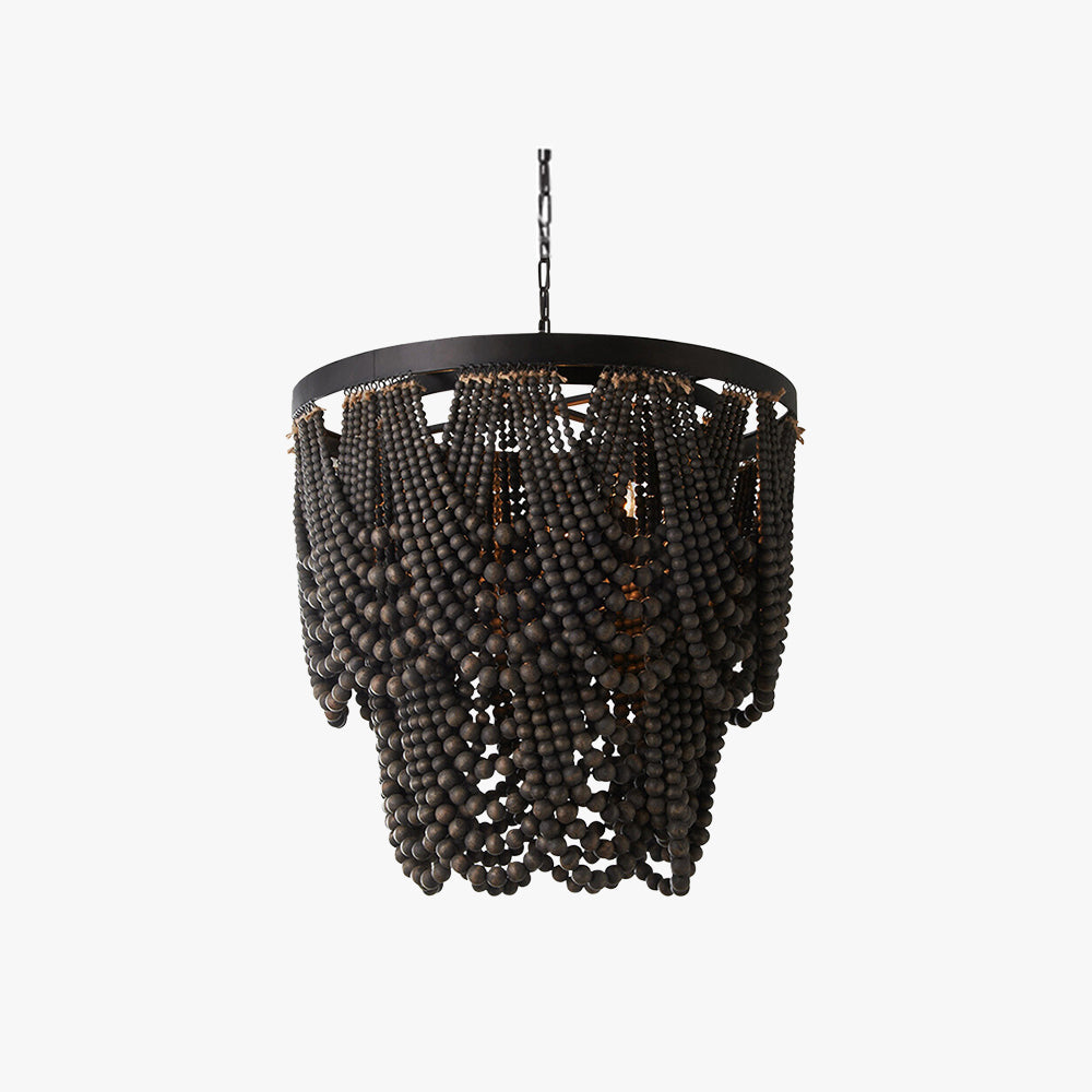 Muto Boho LED Pendant Light /Chandeliers Wood/Metal - Neutralighting