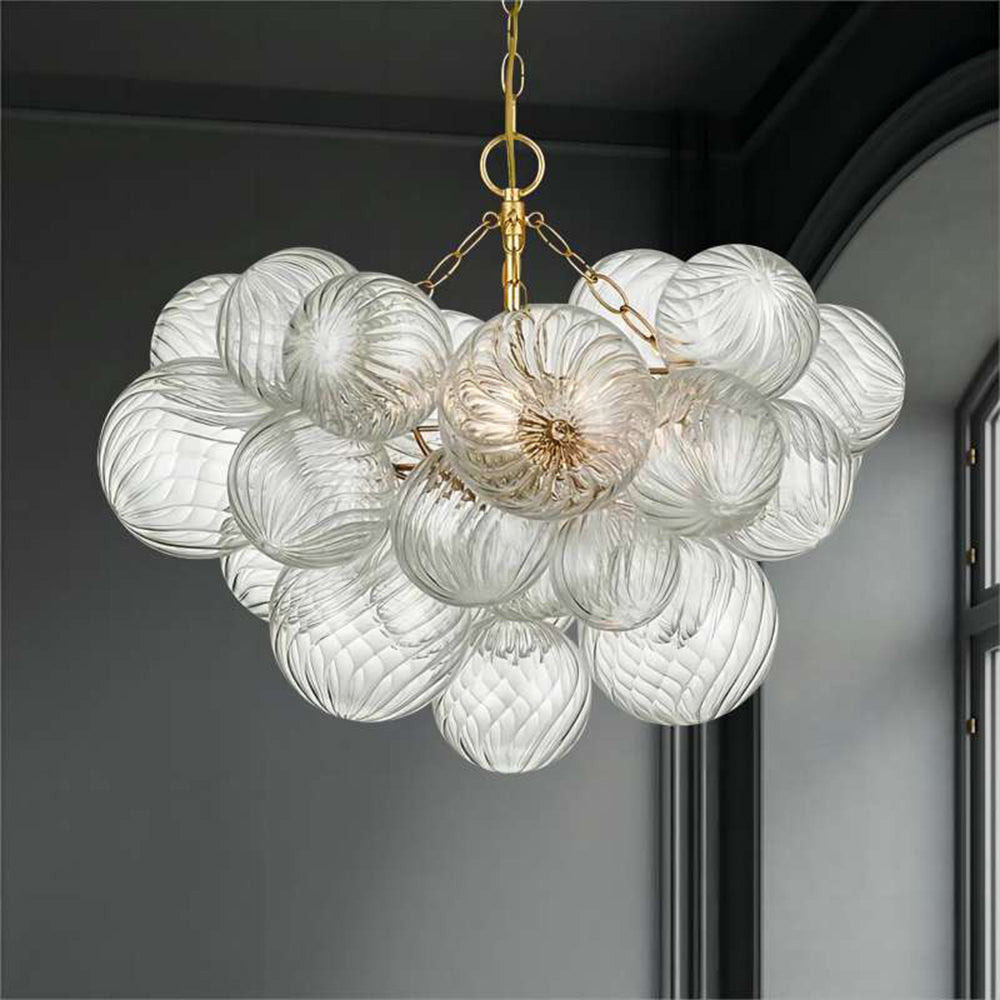 Valentina Luxury Modern LED Bubble Chandelier Glass Living Room - Neutralighting