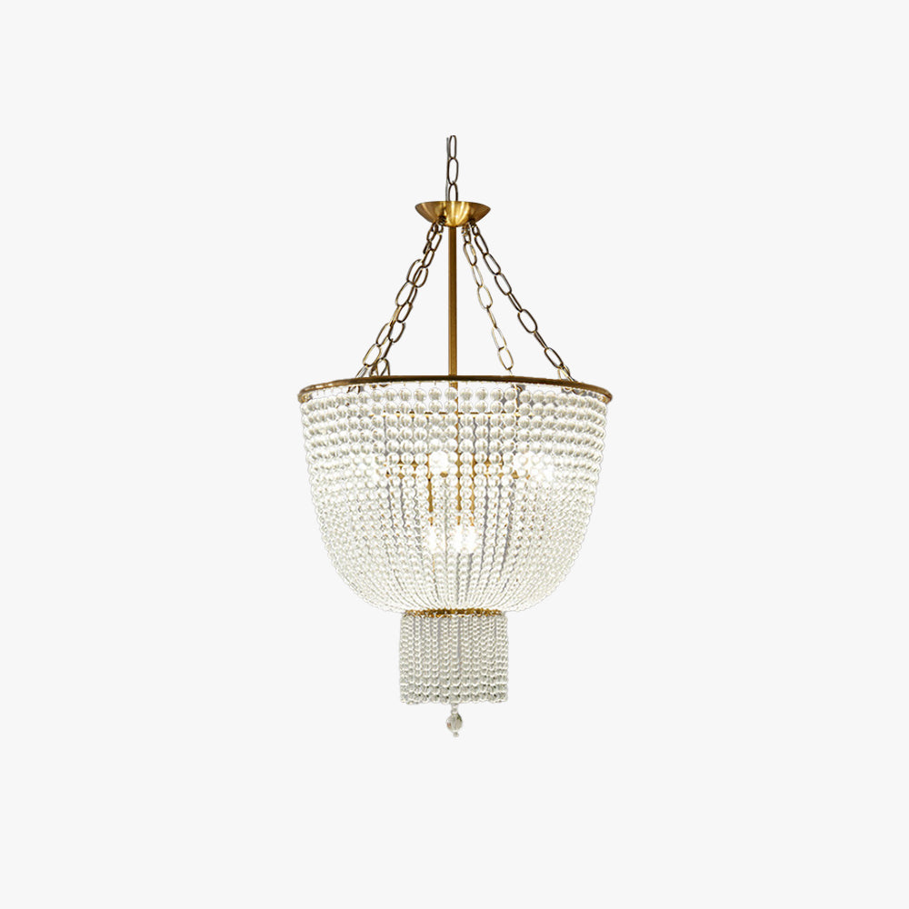 Silva Modern LED Chandelier Gold Crystal Living Room/Bedroom - Neutralighting