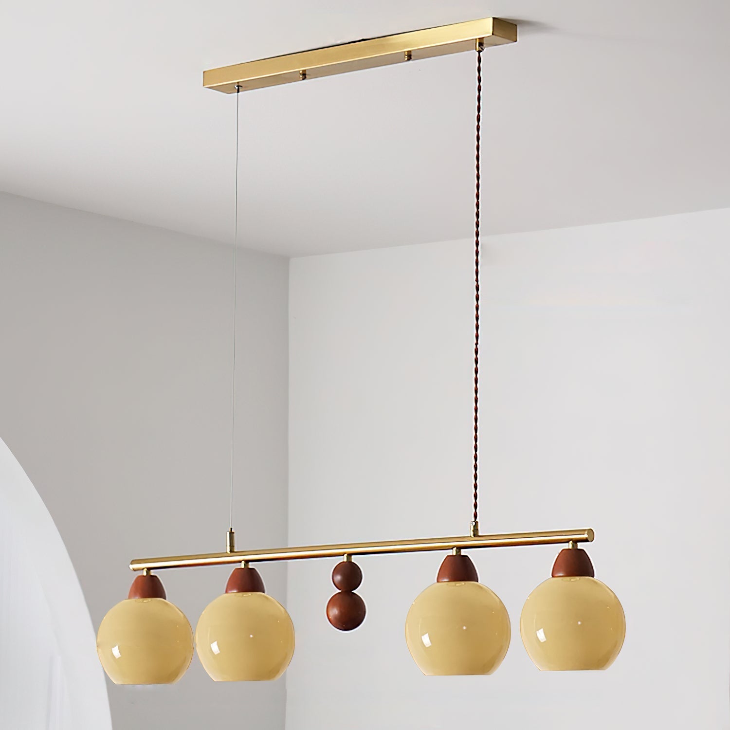 Amara Hand-blown Glass Chandelier - Neutralighting