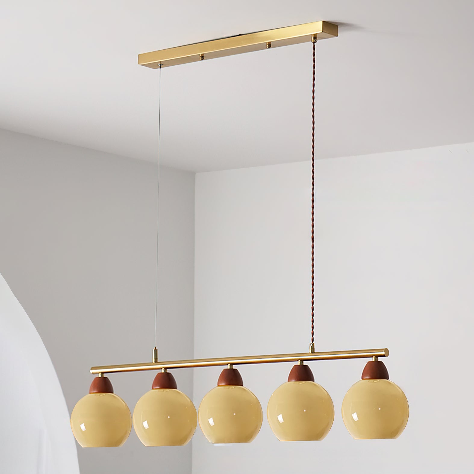 Amara Hand-blown Glass Chandelier - Neutralighting