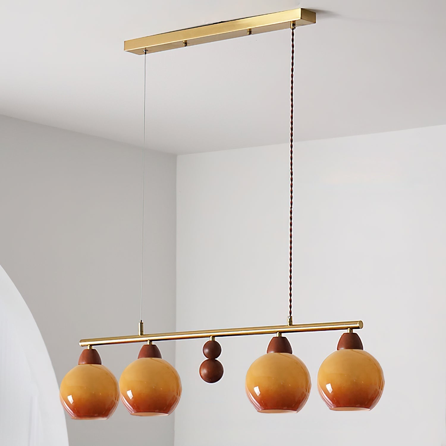 Amara Hand-blown Glass Chandelier - Neutralighting