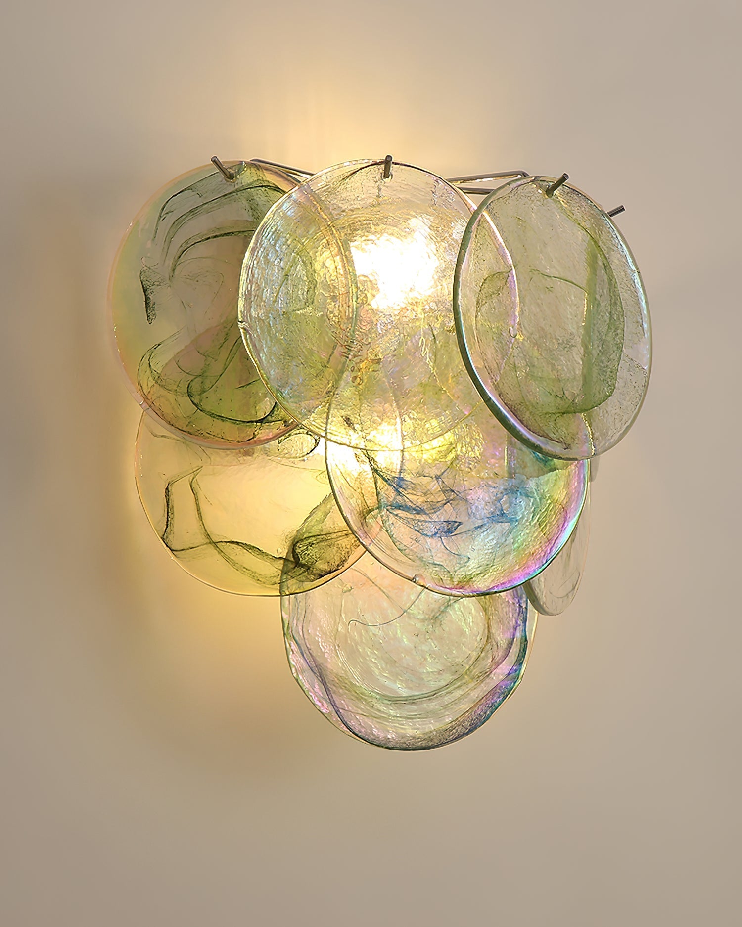 Opalara Pink Capiz Shell Wall Lamp - Neutralighting