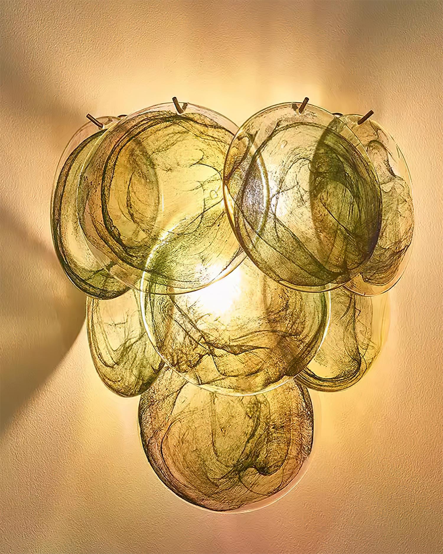 Opalara Pink Capiz Shell Wall Lamp - Neutralighting