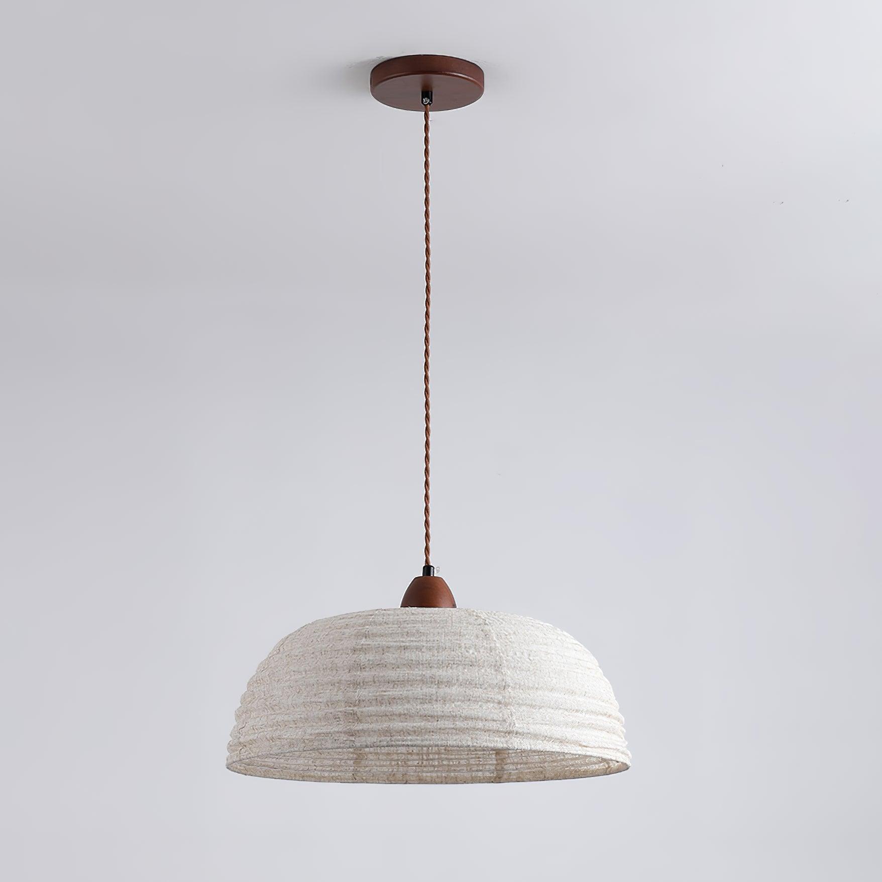 Evano Woven Dome Pendant Light - Neutralighting