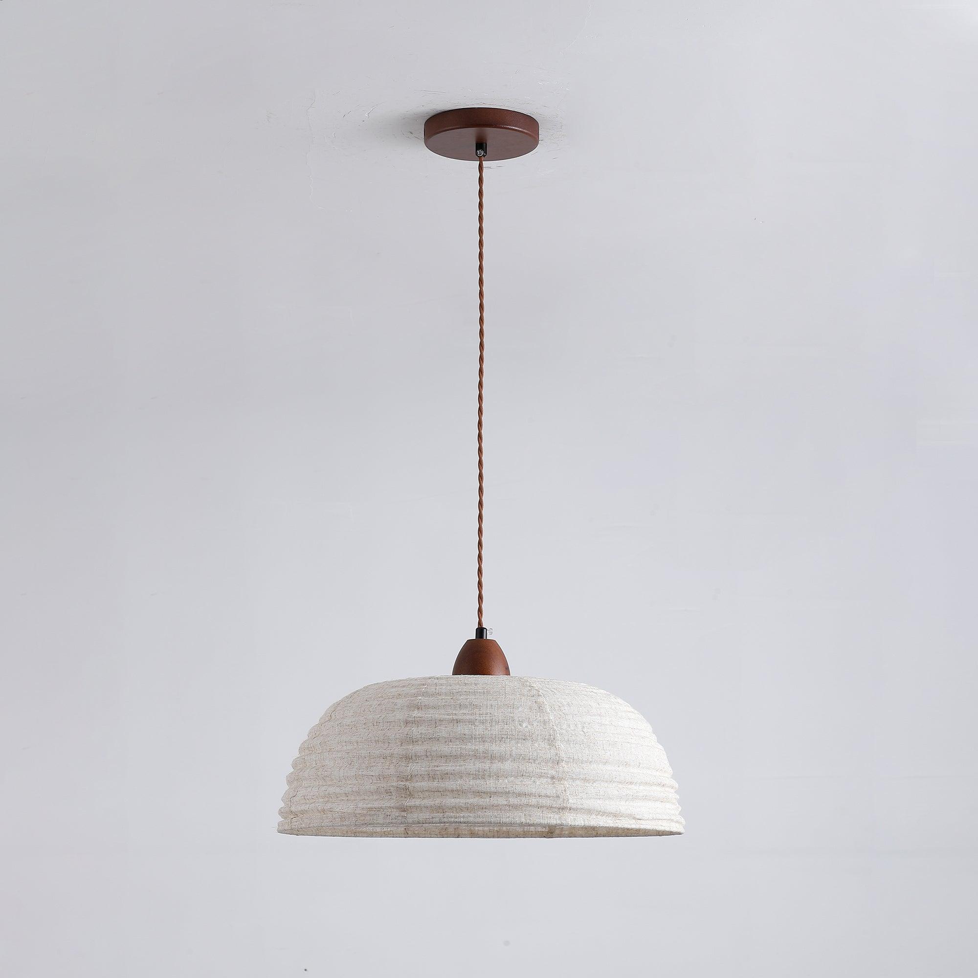 Evano Woven Dome Pendant Light - Neutralighting