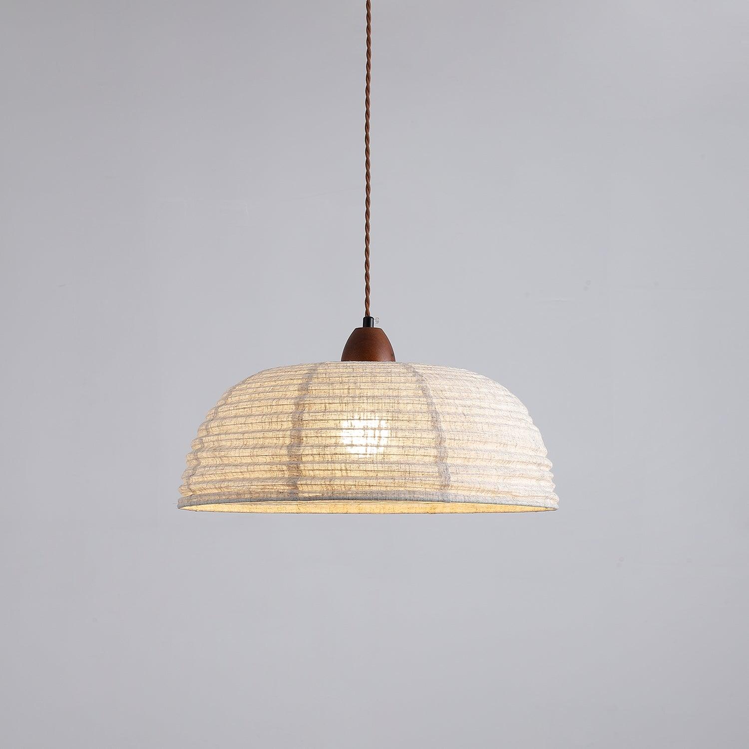 Evano Woven Dome Pendant Light - Neutralighting