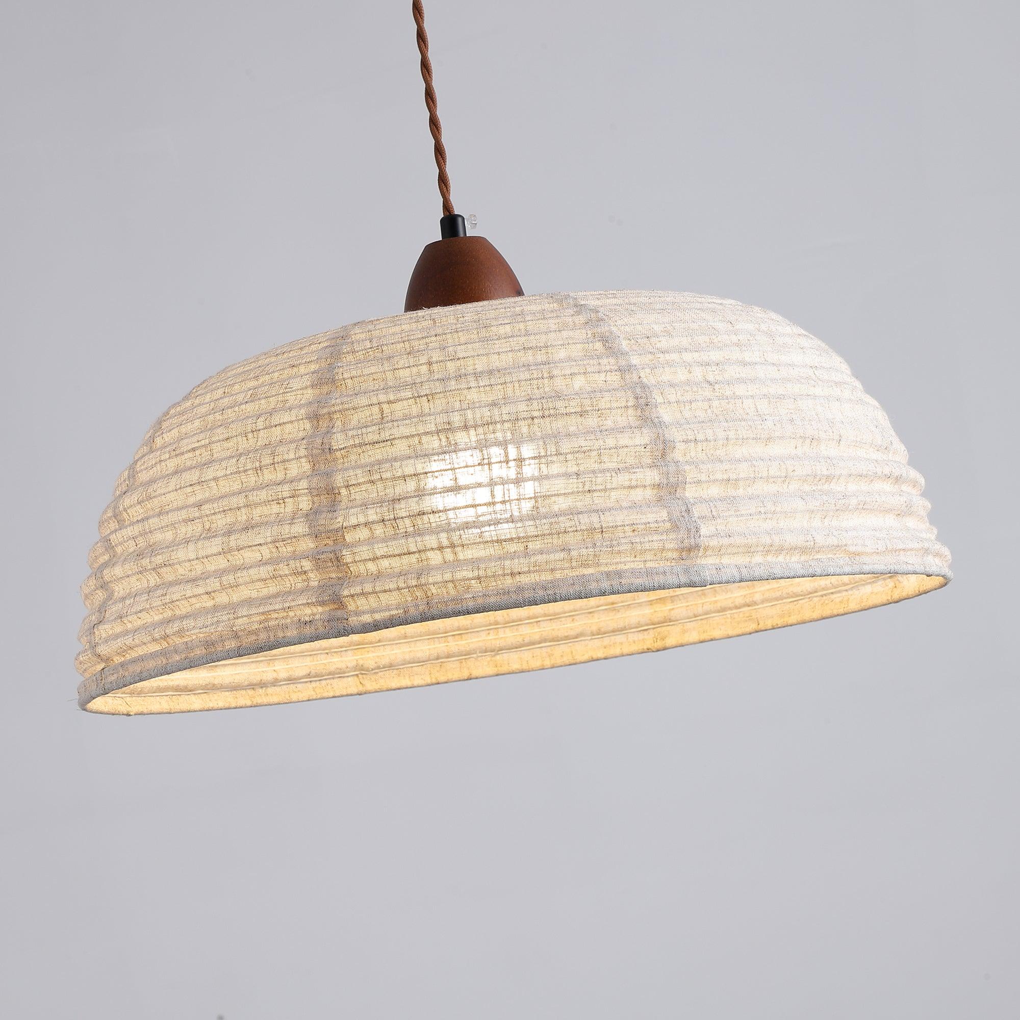 Evano Woven Dome Pendant Light - Neutralighting