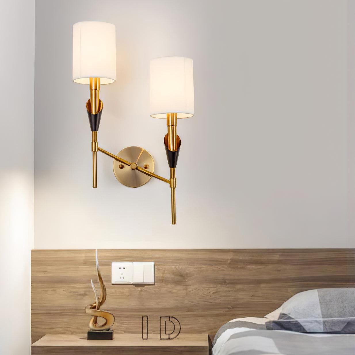 Eurzorira Fabric Wall Light - Neutralighting