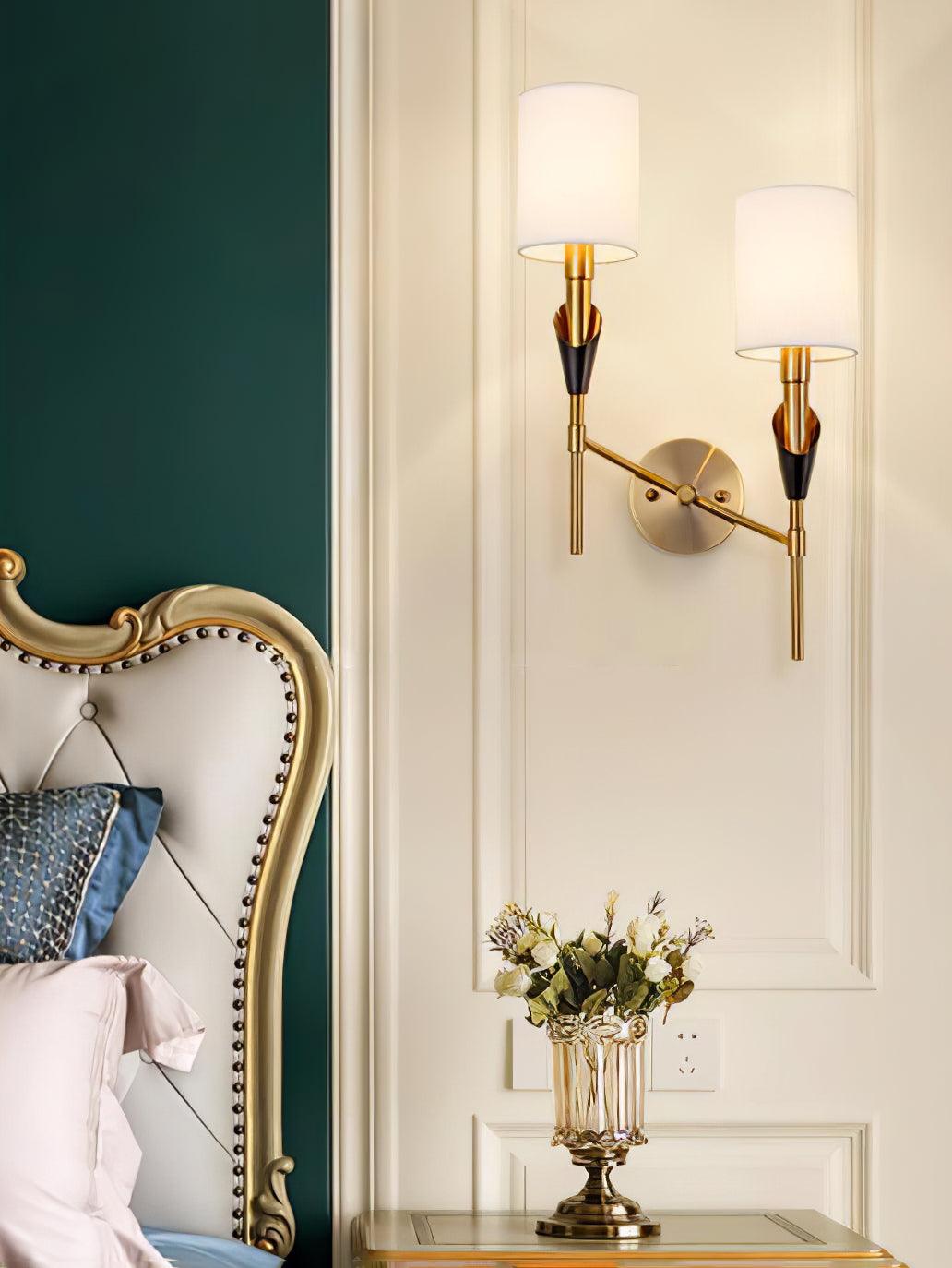 Eurzorira Fabric Wall Light - Neutralighting