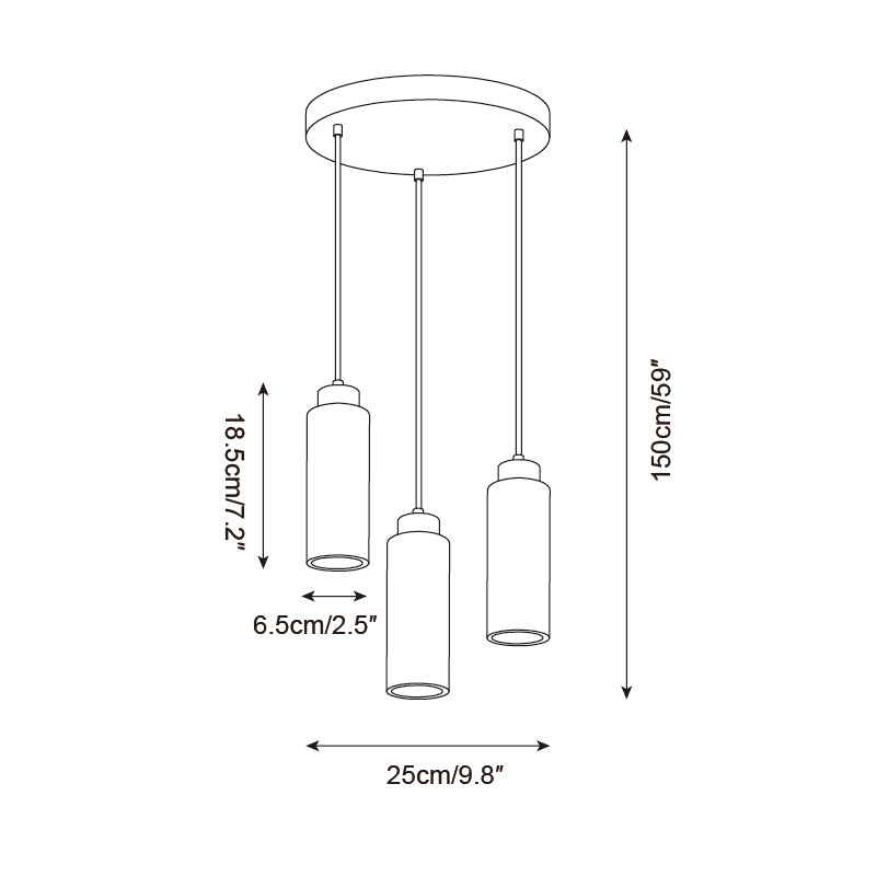 Fioden Minimalist Pendant Light - Neutralighting