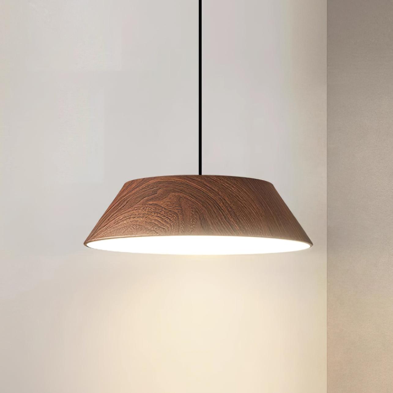 Novain Wood Grain Pendant Light - Neutralighting