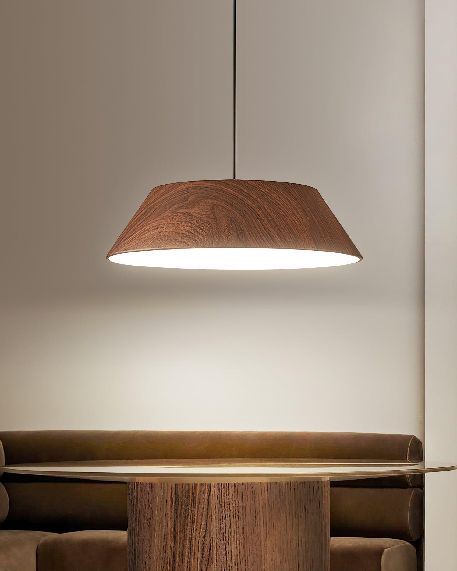 Novain Wood Grain Pendant Light - Neutralighting
