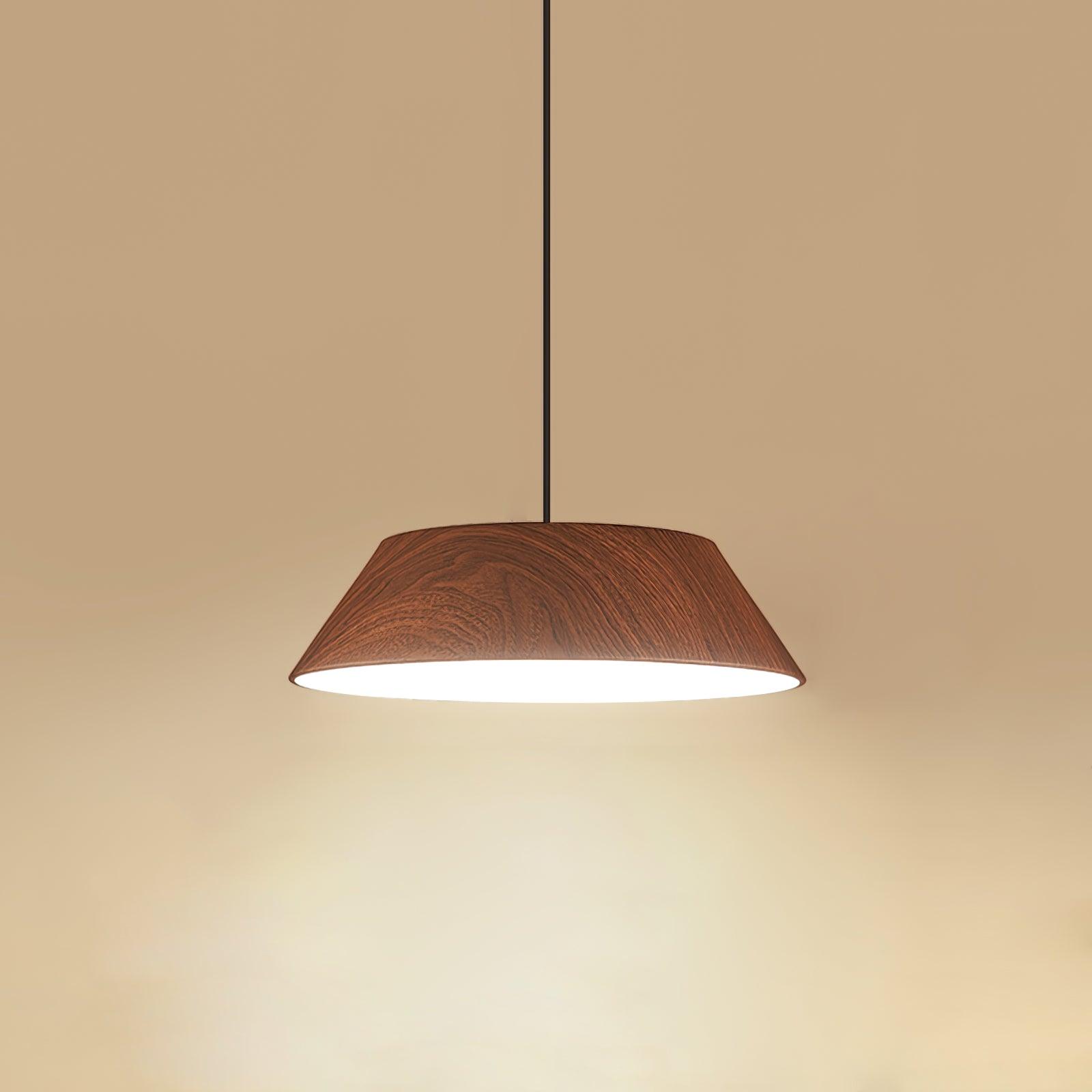 Novain Wood Grain Pendant Light - Neutralighting