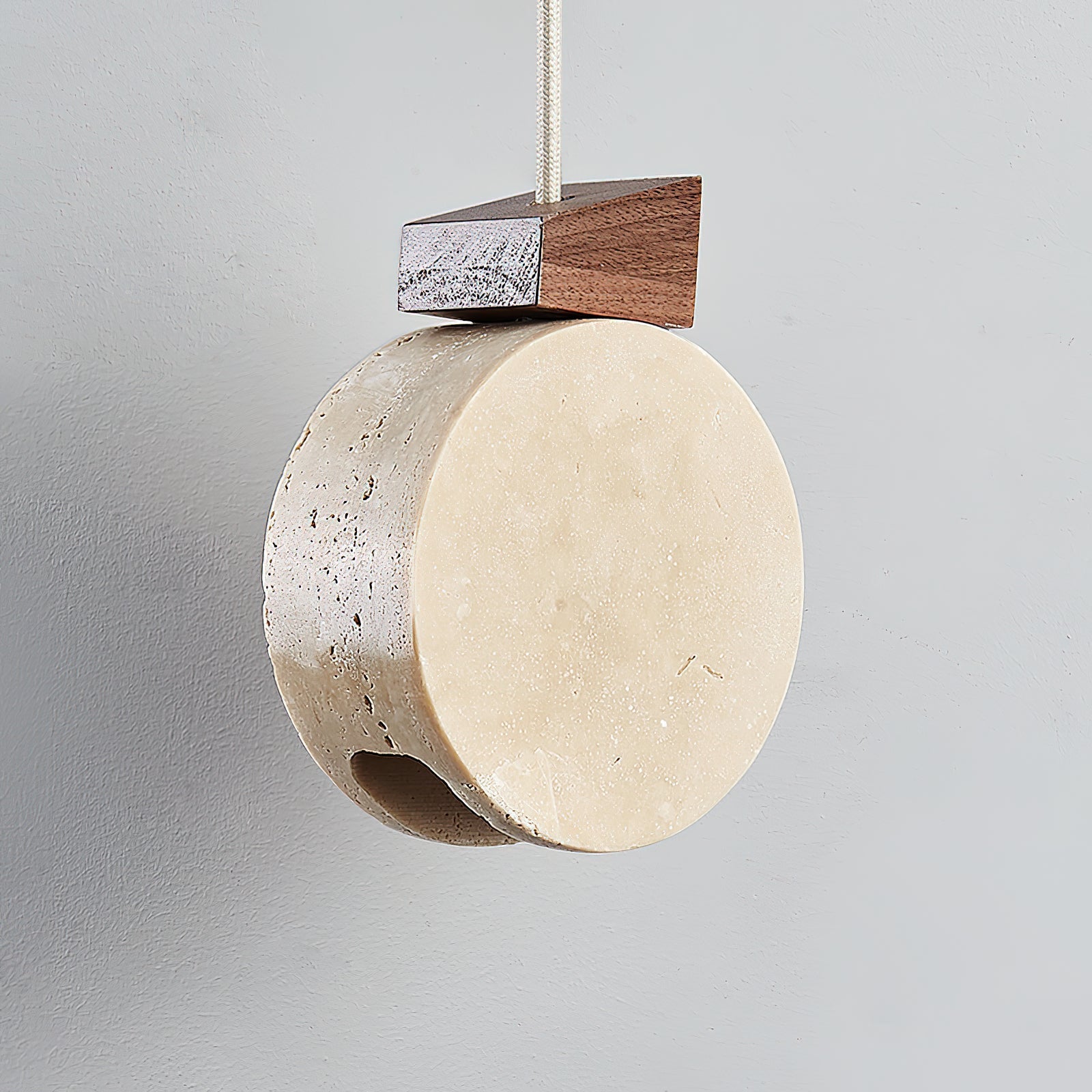 Ritta Pendant Light Geometry Travertine - Neutralighting