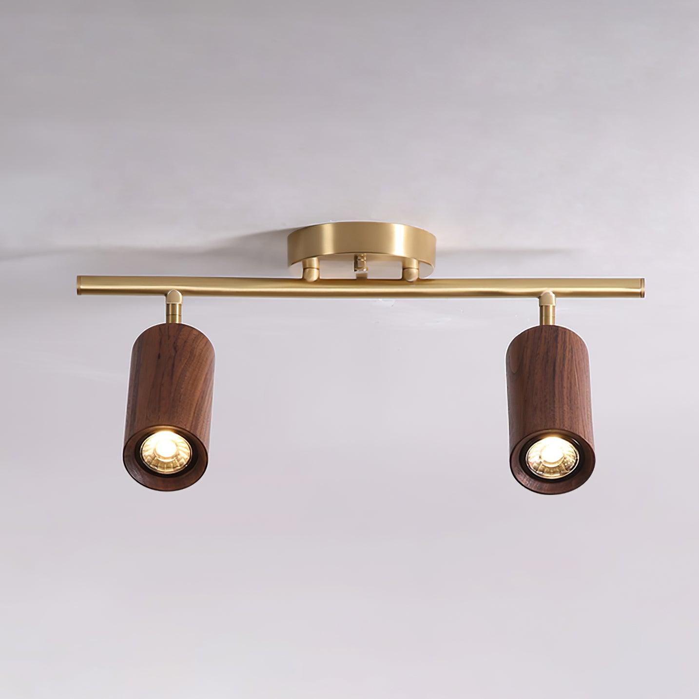 Liora Wooden Track Ceiling Light - Neutralighting