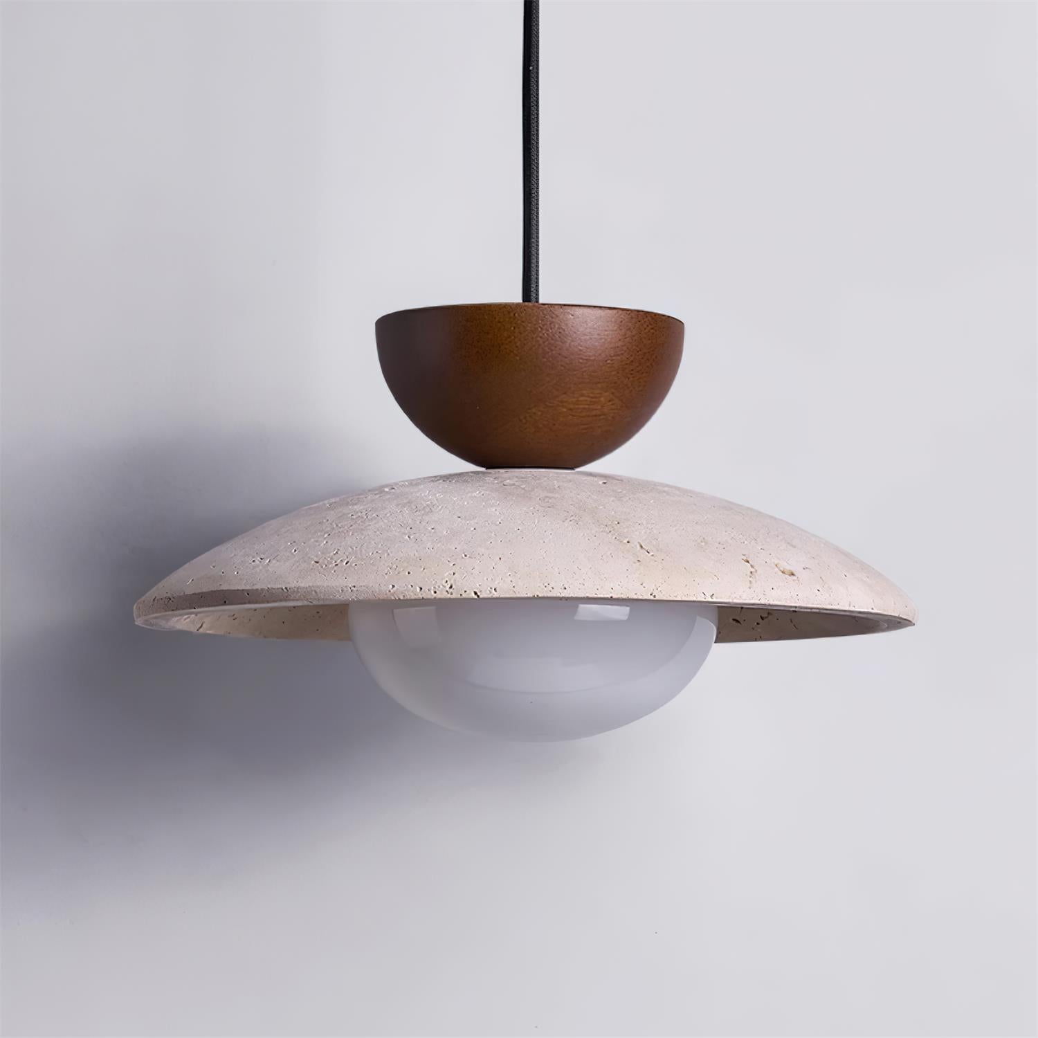 Cleo Travertine Pendant Lights - Neutralighting