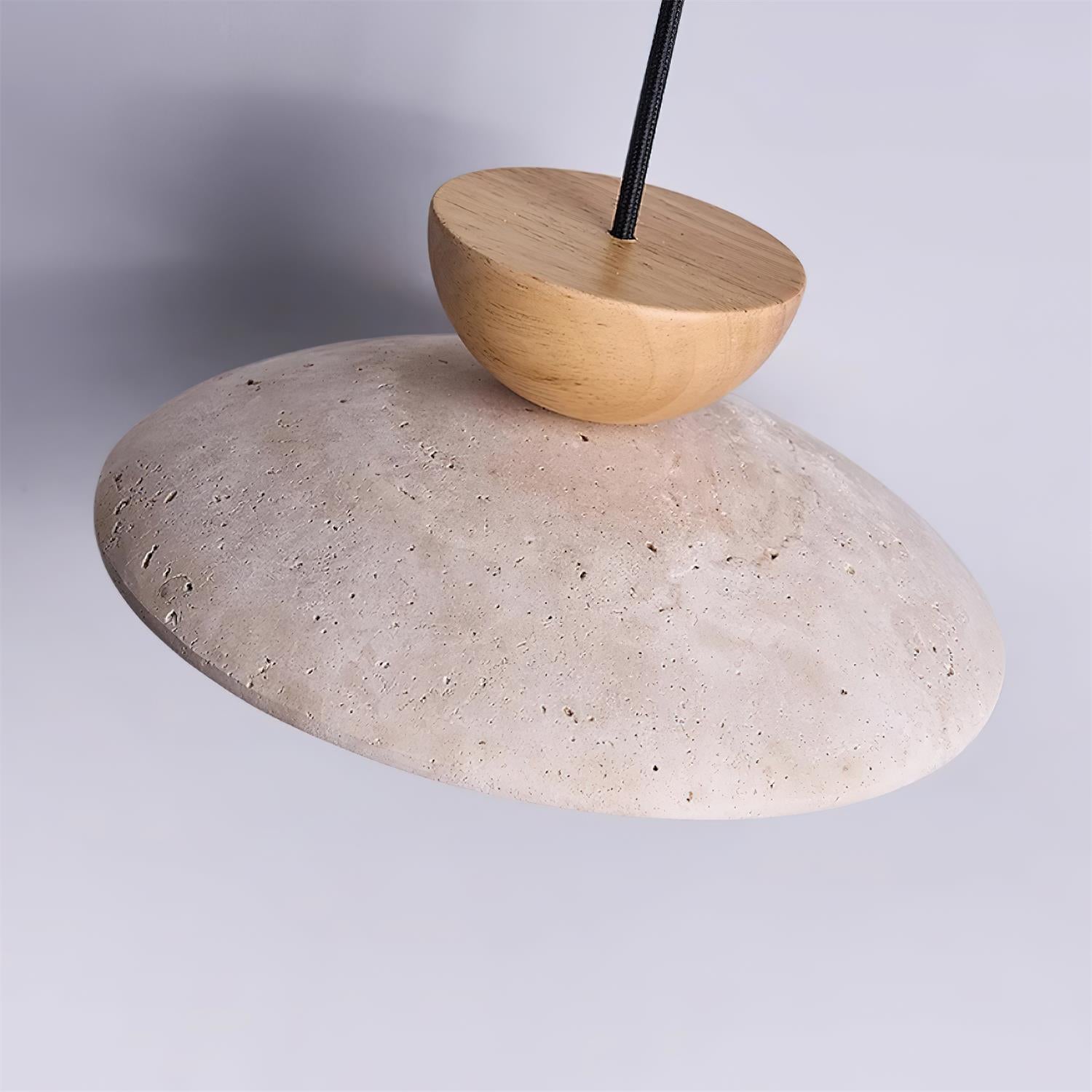 Cleo Travertine Pendant Lights - Neutralighting