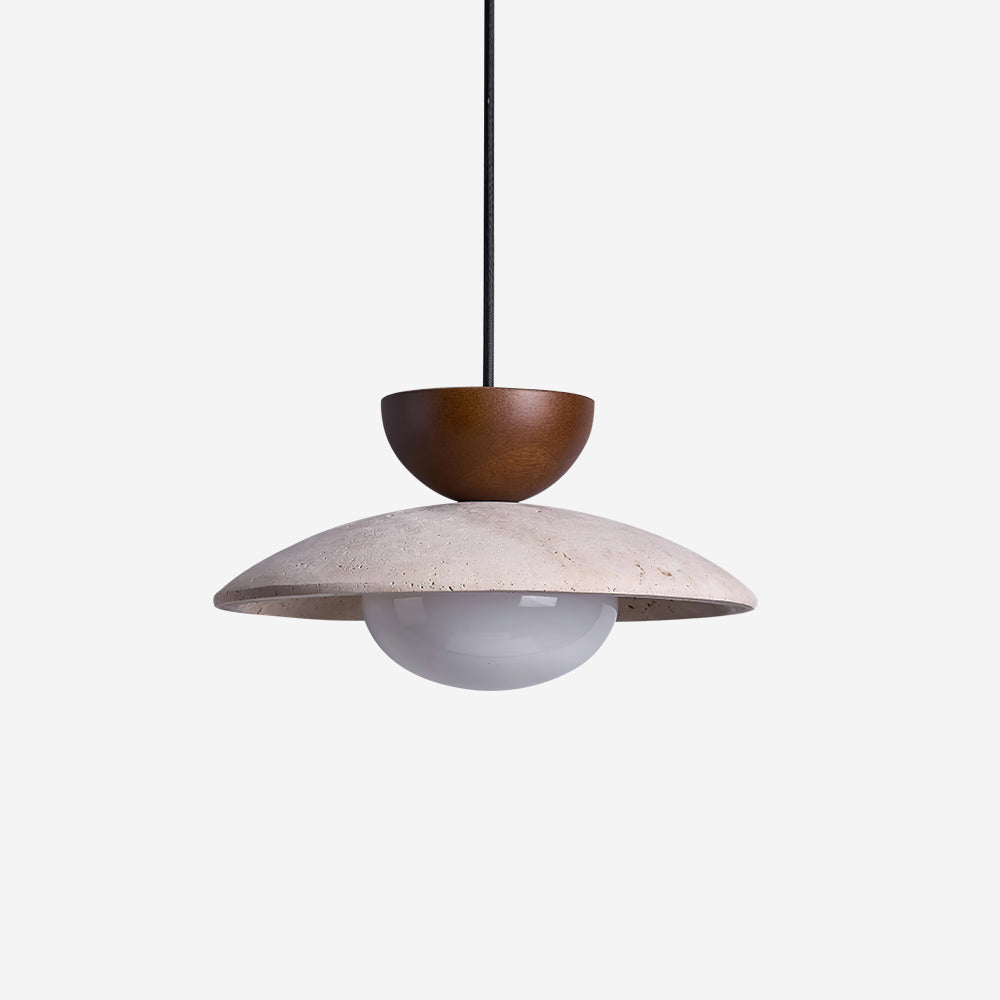 Cleo Travertine Pendant Lights - Neutralighting