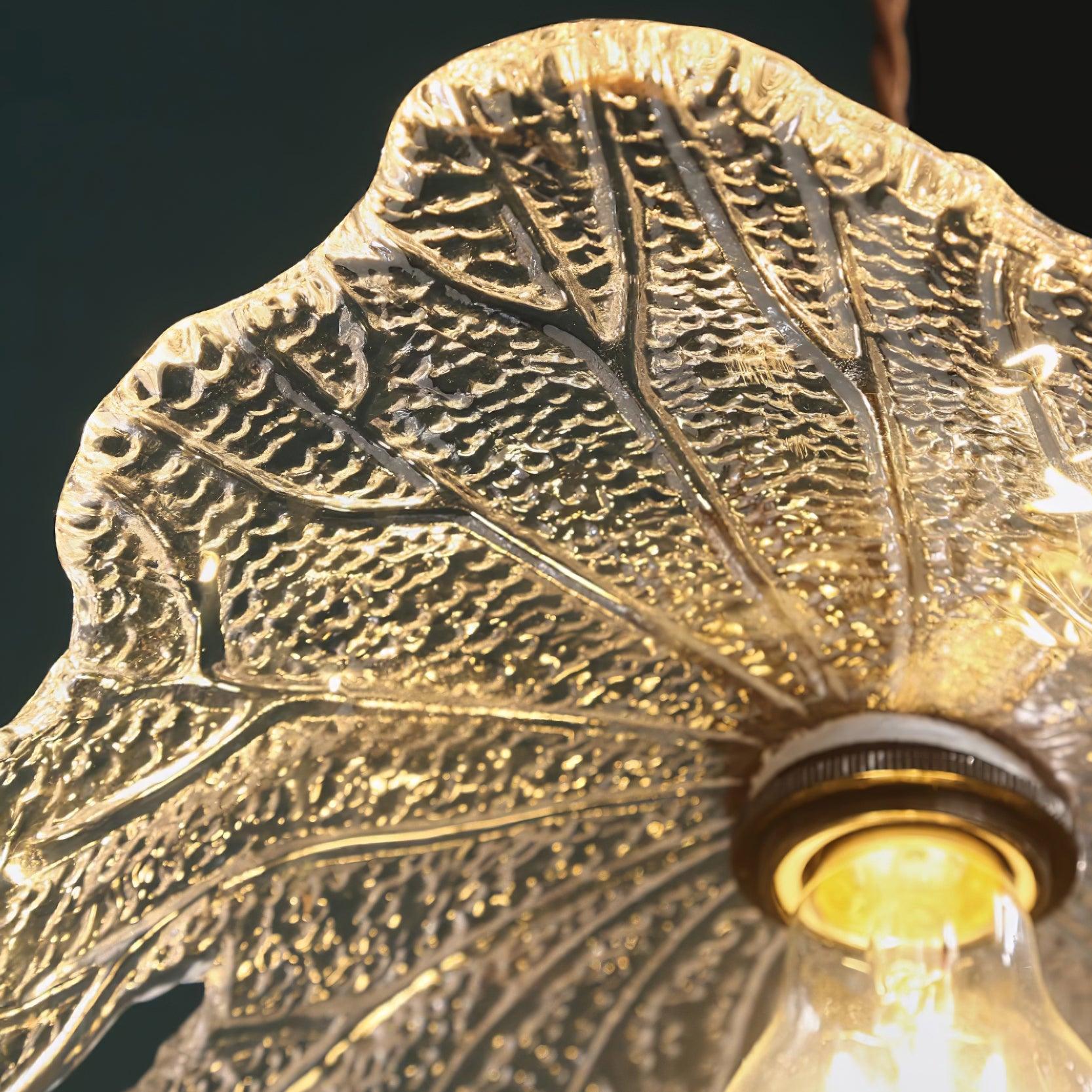 Pendant Lamp Tiffany-Style Glass Floral Shade Art - Neutralighting
