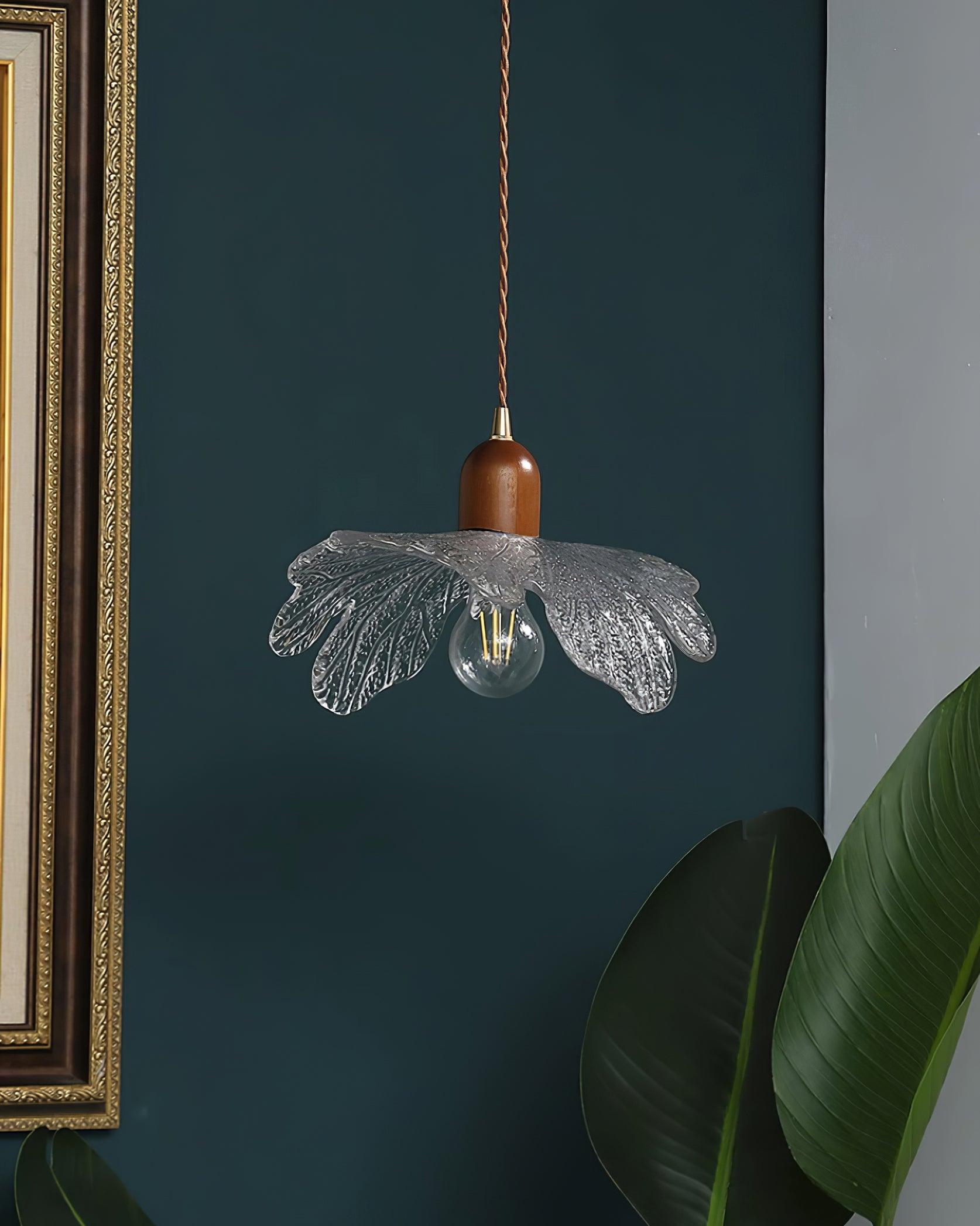 Pendant Lamp Tiffany-Style Glass Floral Shade Art - Neutralighting