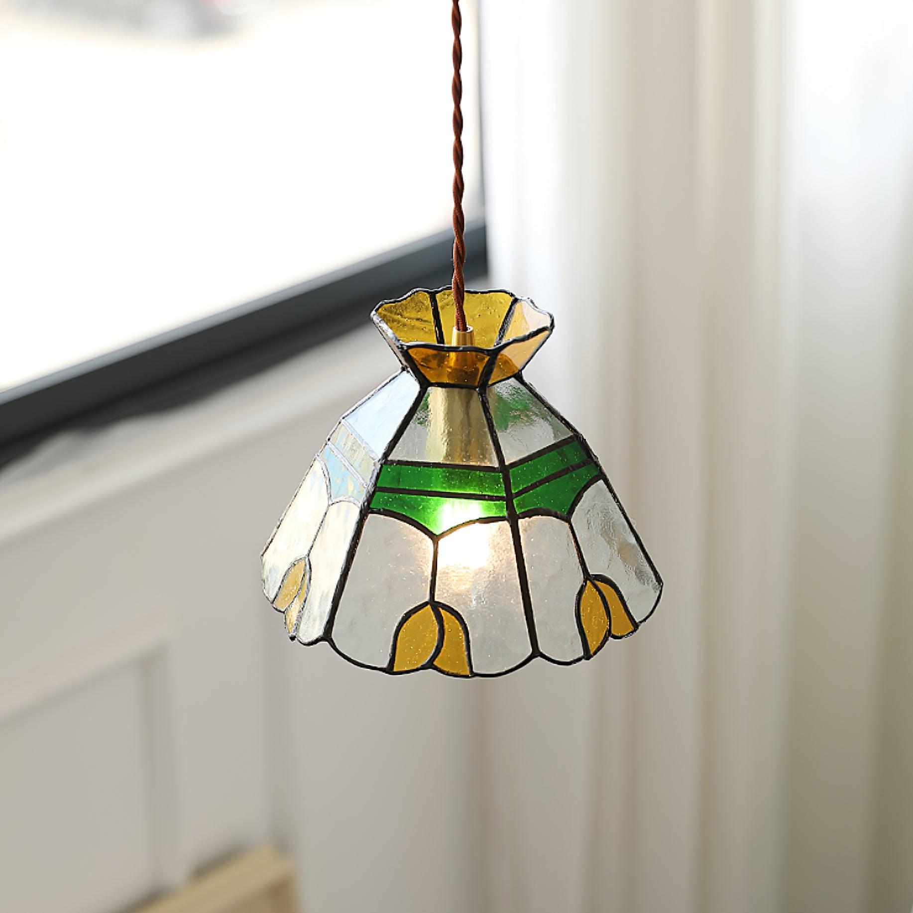 Eldine Stained Glass Pendant Light - Neutralighting