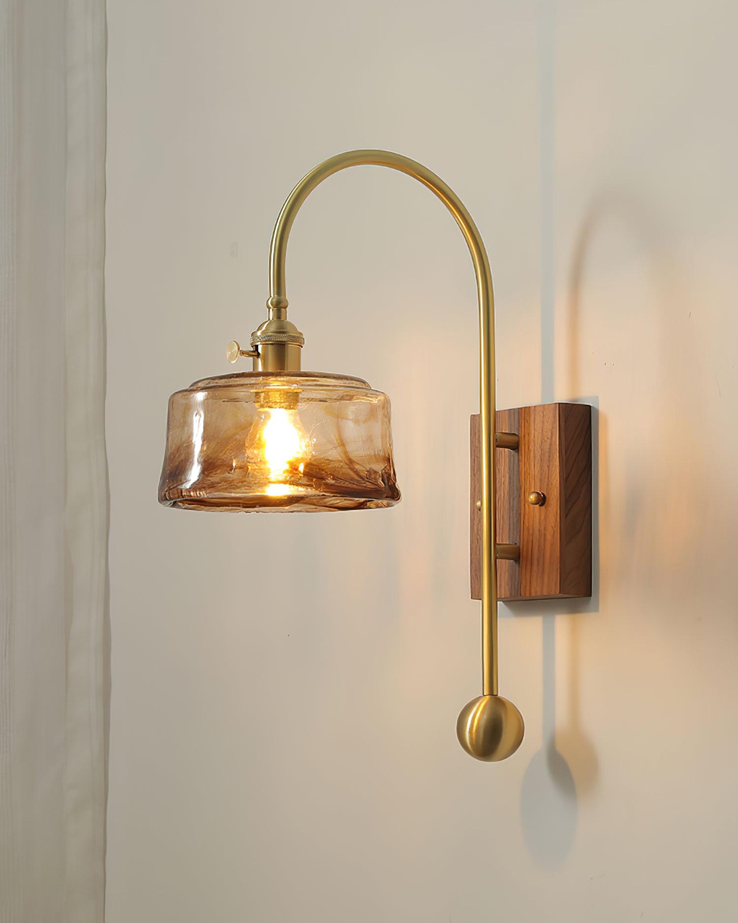 Vorelle Vintage Stained Wall Light - Neutralighting