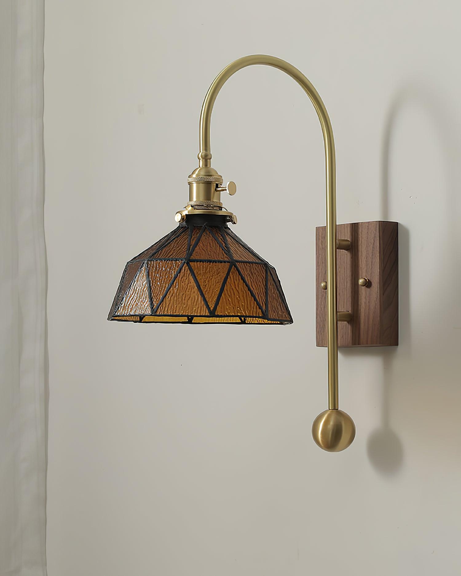 Vorelle Vintage Stained Wall Light - Neutralighting