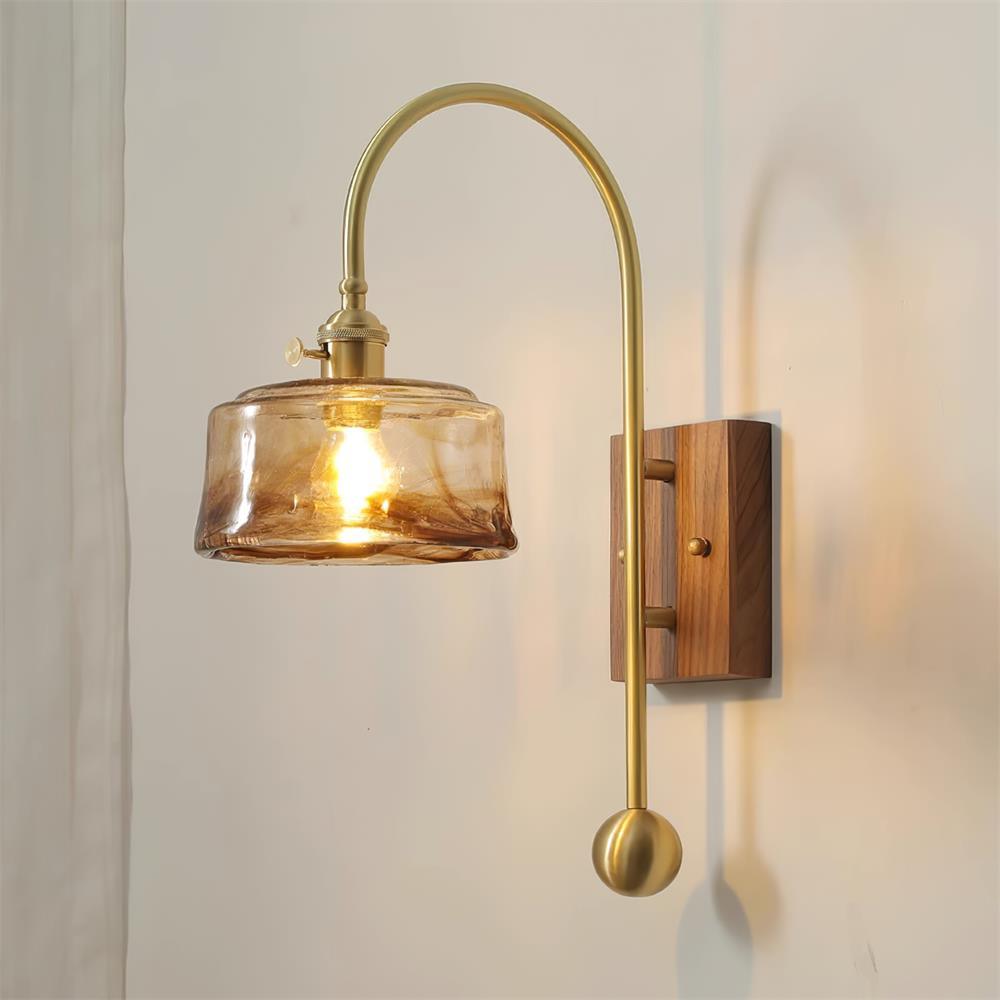 Vorelle Vintage Stained Wall Light - Neutralighting