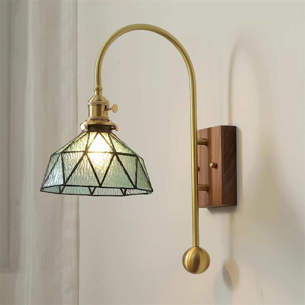 Vorelle Vintage Stained Wall Light - Neutralighting
