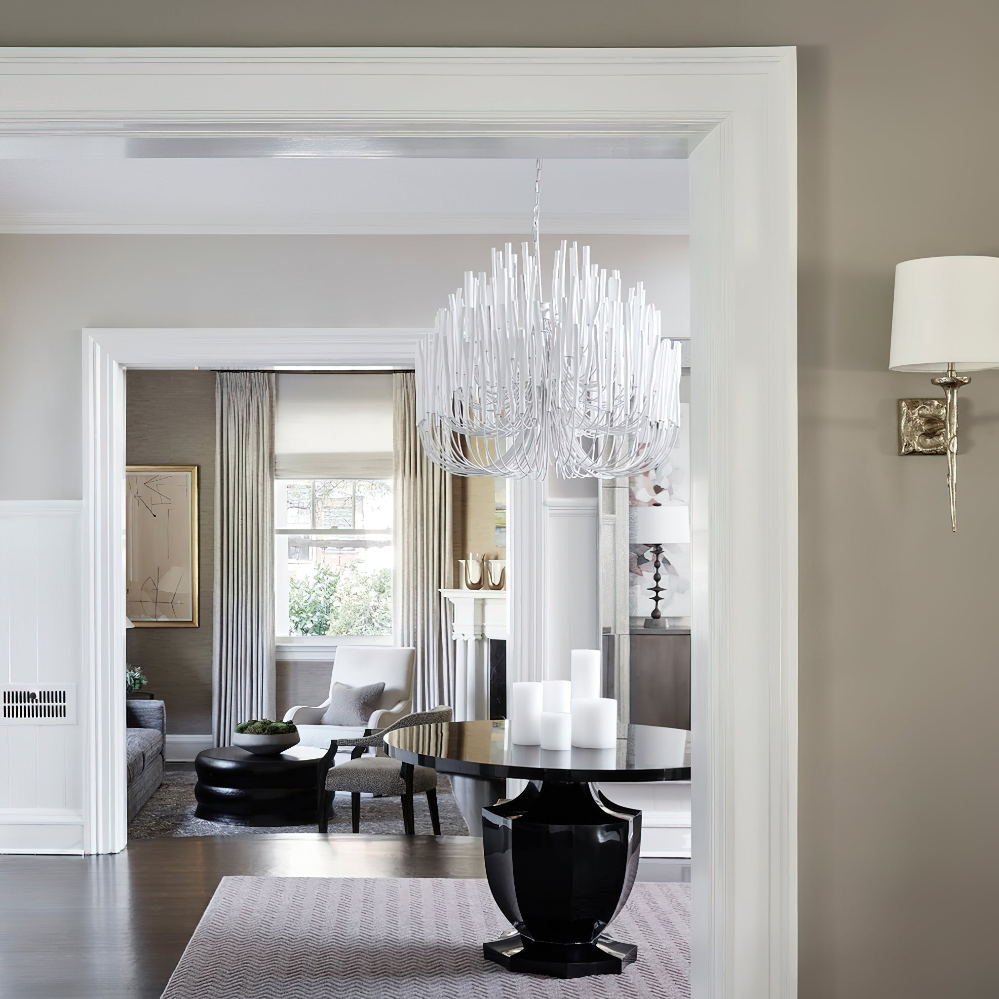 Drox Sculptural Chandeliers - Neutralighting