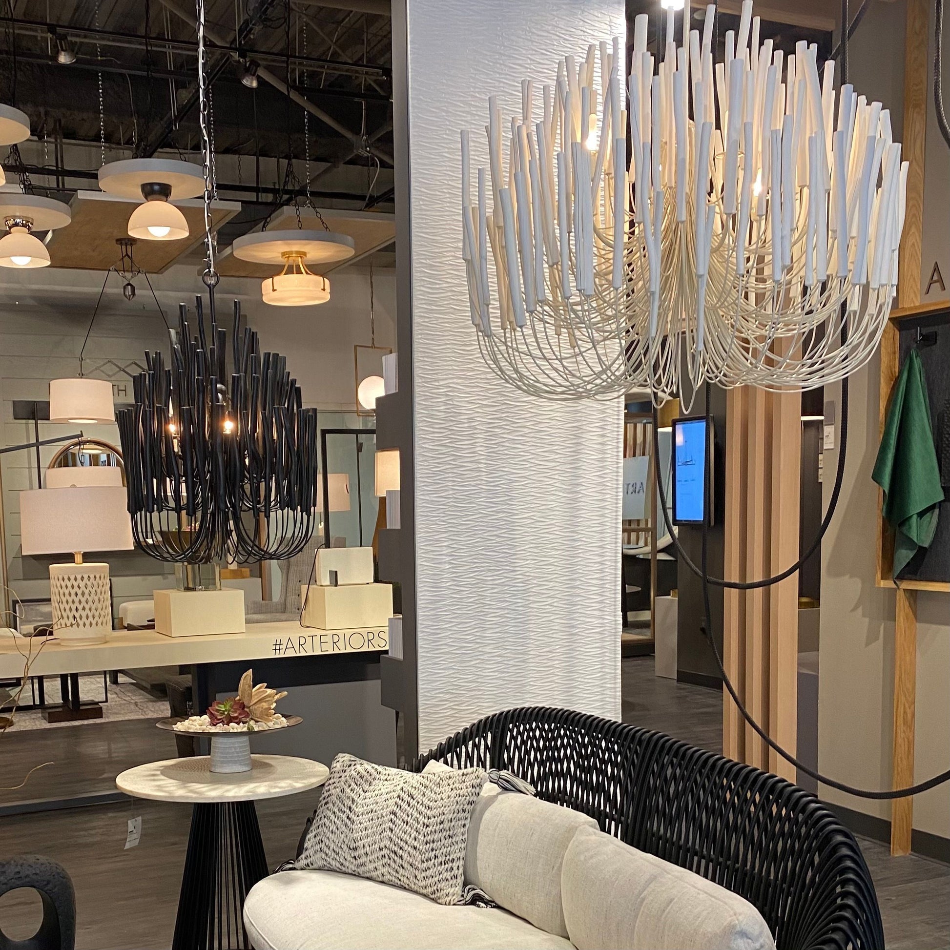 Drox Sculptural Chandeliers - Neutralighting