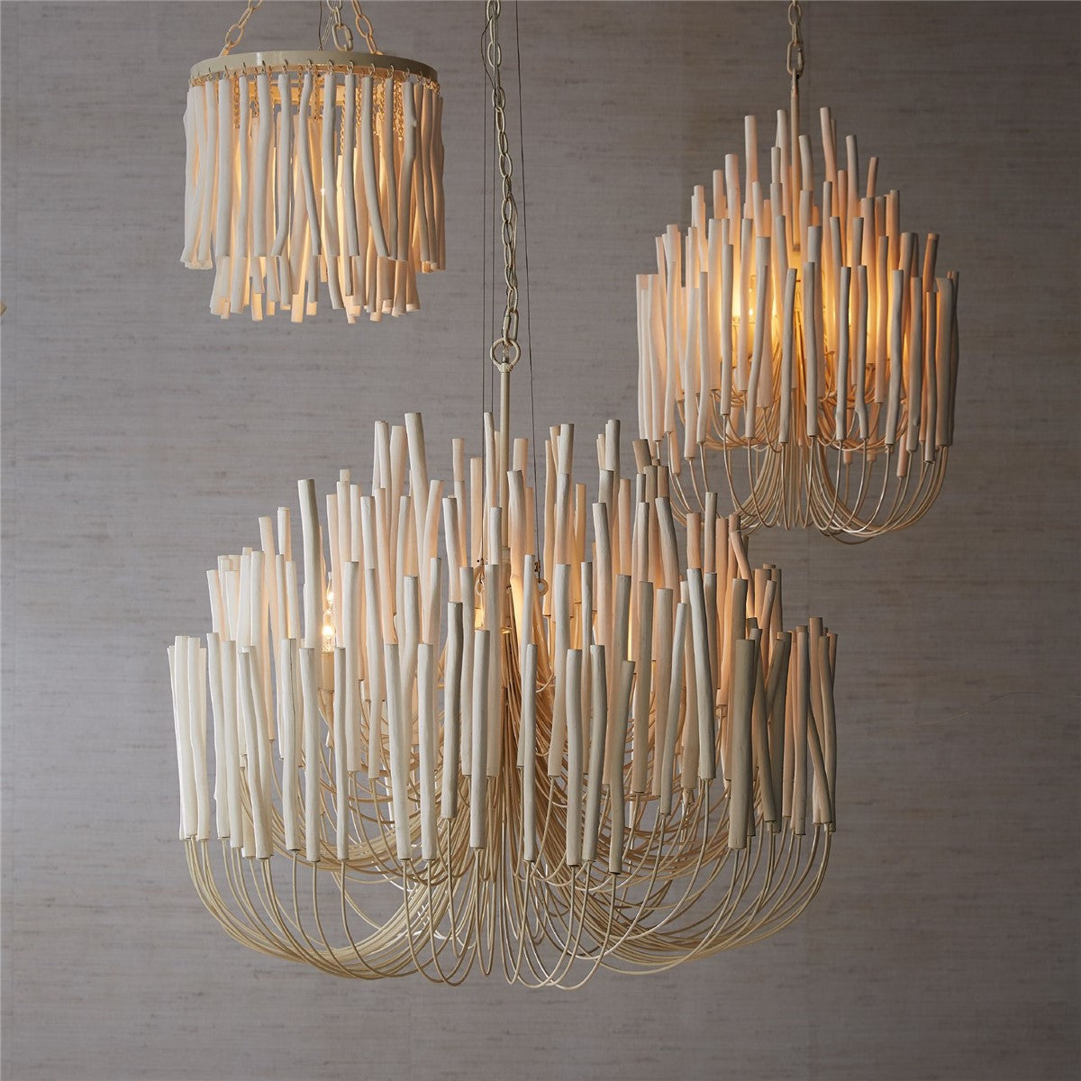 Drox Sculptural Chandeliers - Neutralighting
