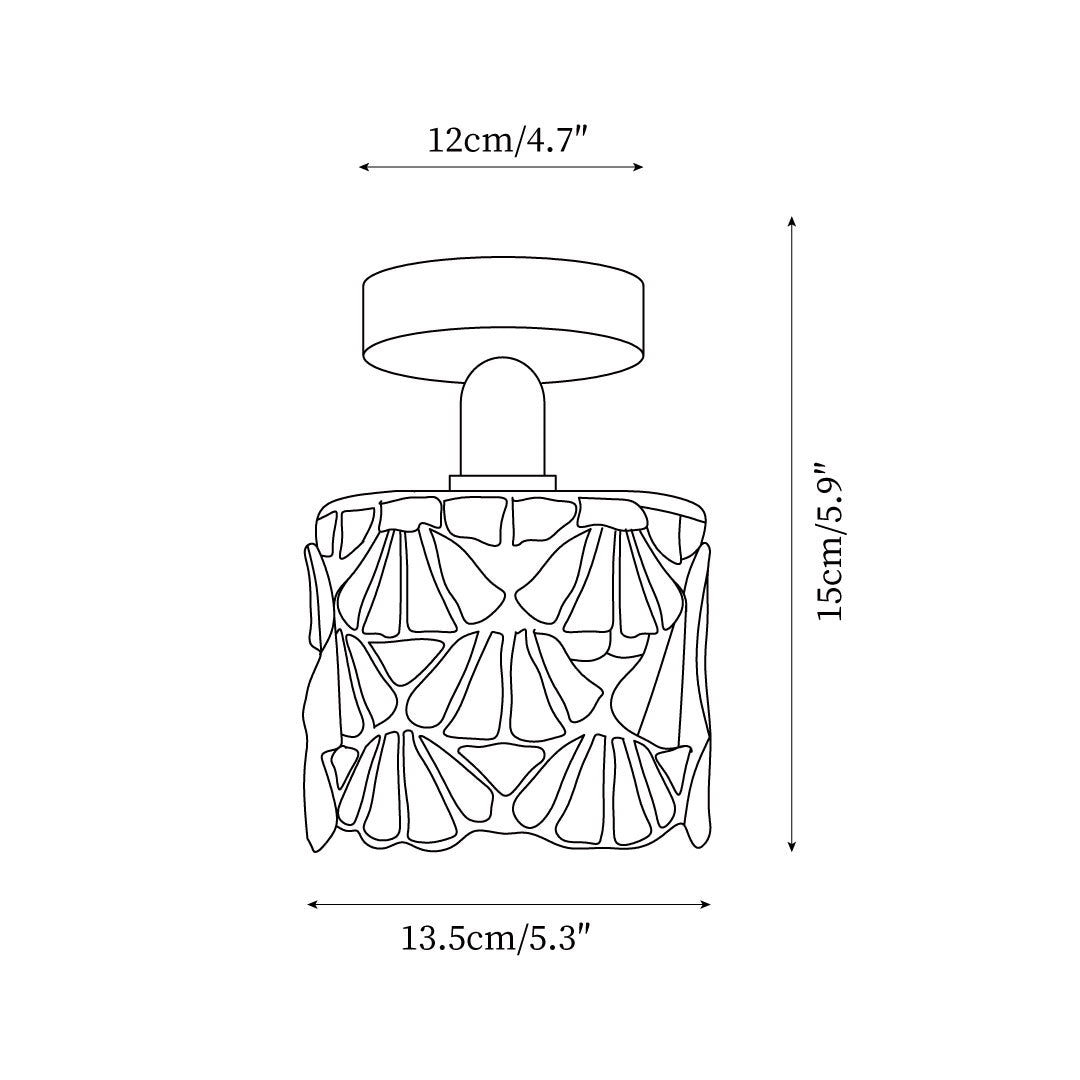 Bloom Ceiling Light Glass - Neutralighting