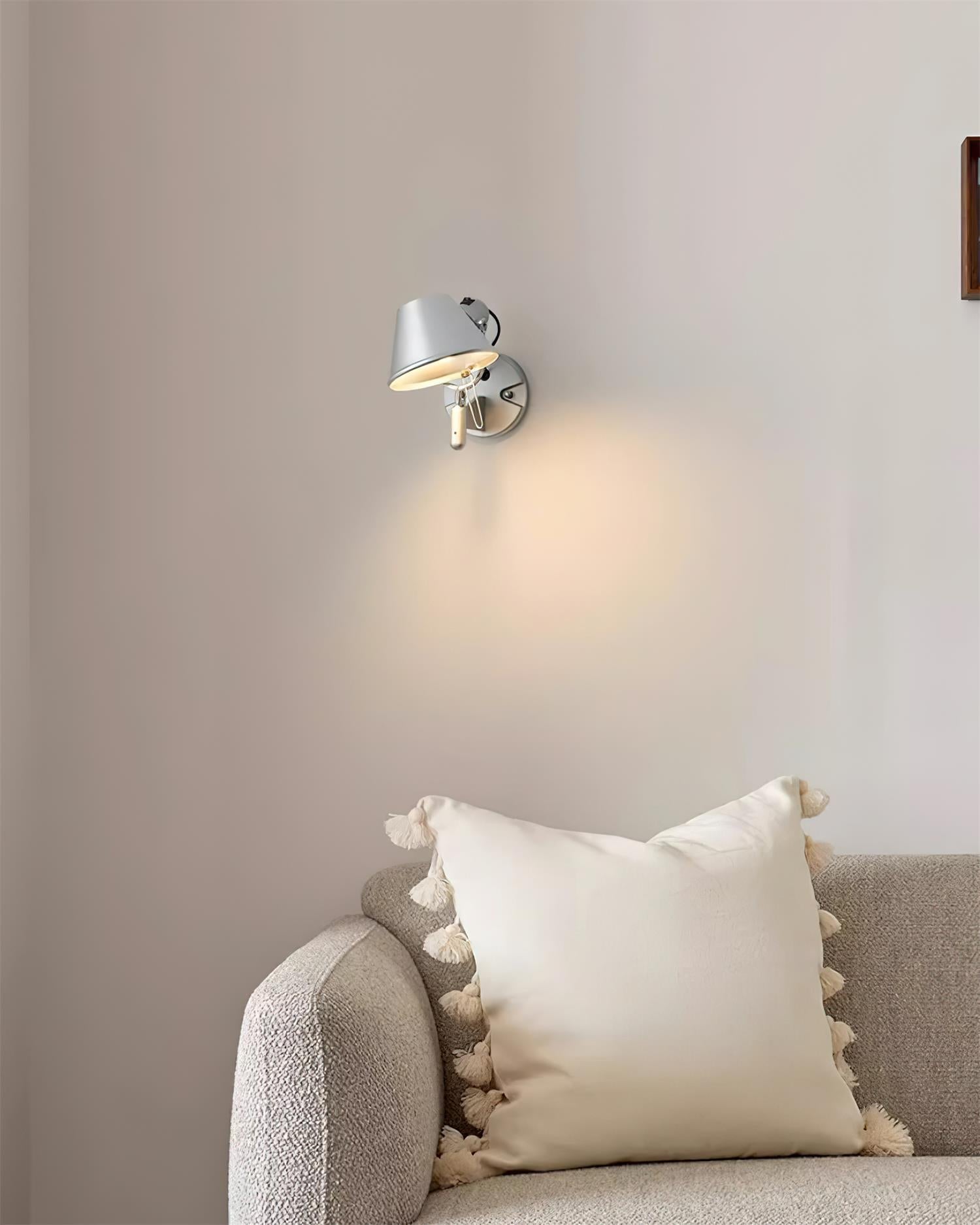 Wall Lamp Metal Body Conical Shade Adjustable Modern Minimalist - Neutralighting
