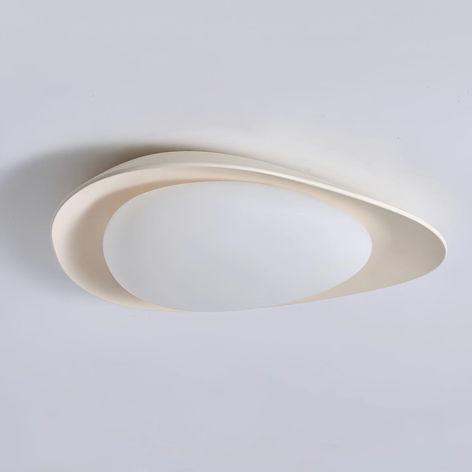 Blex Ceiling Lamp Green&Beige Pebble Shape - Neutralighting